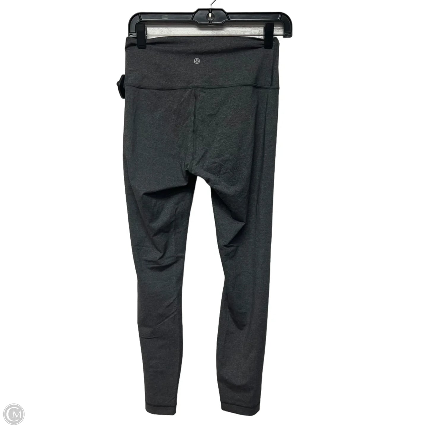 Athletic Capris By Lululemon In Grey, Size: M