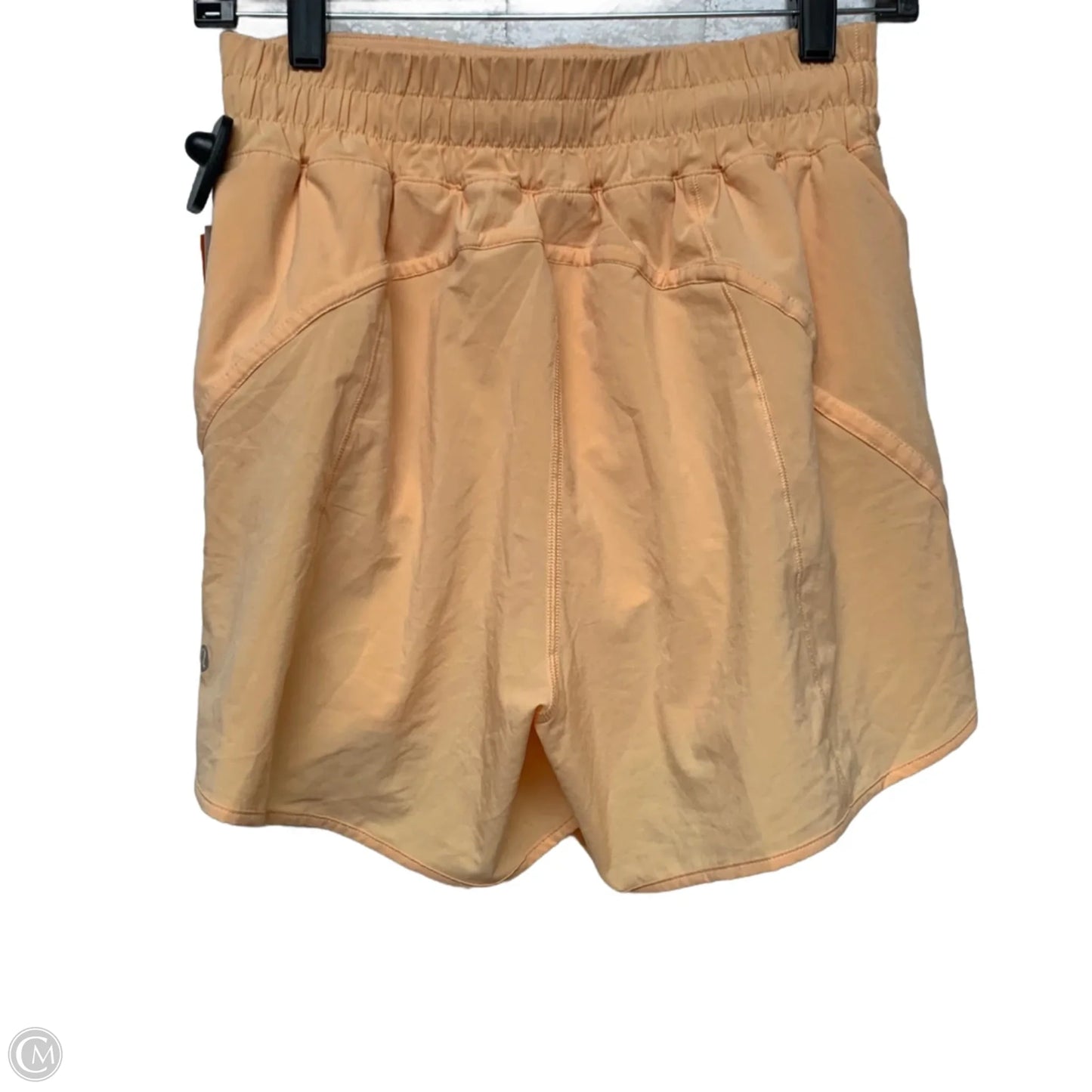 Athletic Shorts By Lululemon In Orange, Size: S