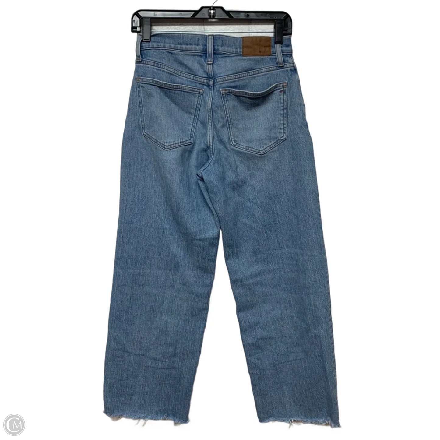 Jeans Wide Leg By Madewell In Blue Denim, Size: 2