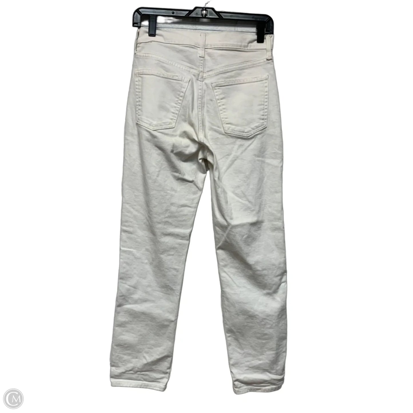 Jeans Straight By Old Navy In White, Size: 0