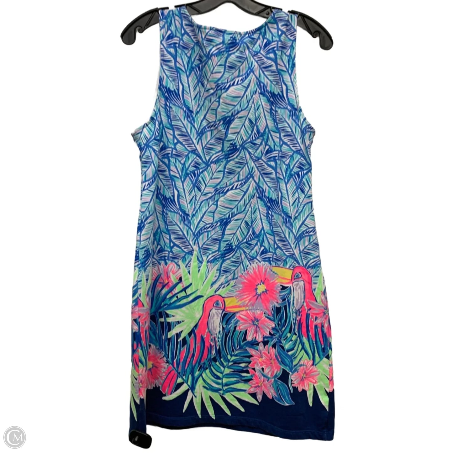 Dress Designer By Lilly Pulitzer In Blue & Purple, Size: M