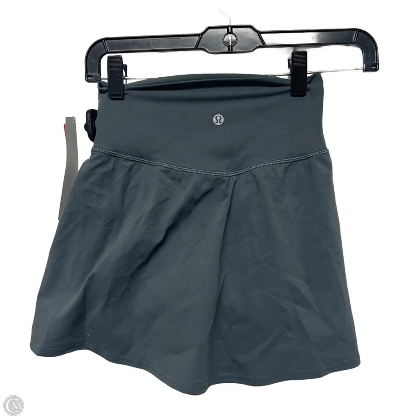 Athletic Skort By Lululemon In Grey, Size: S