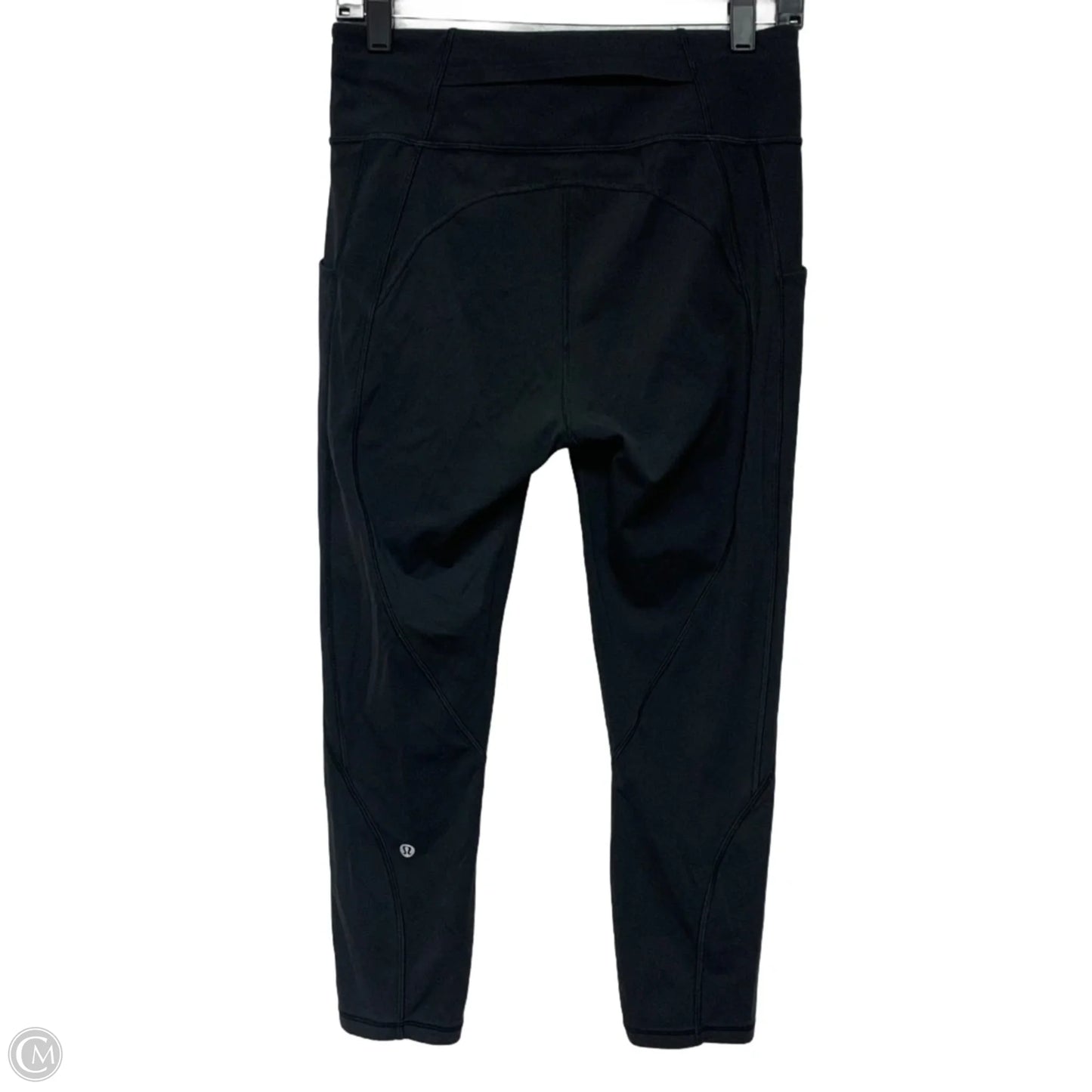 Athletic Leggings Capris By Lululemon In Black, Size: M