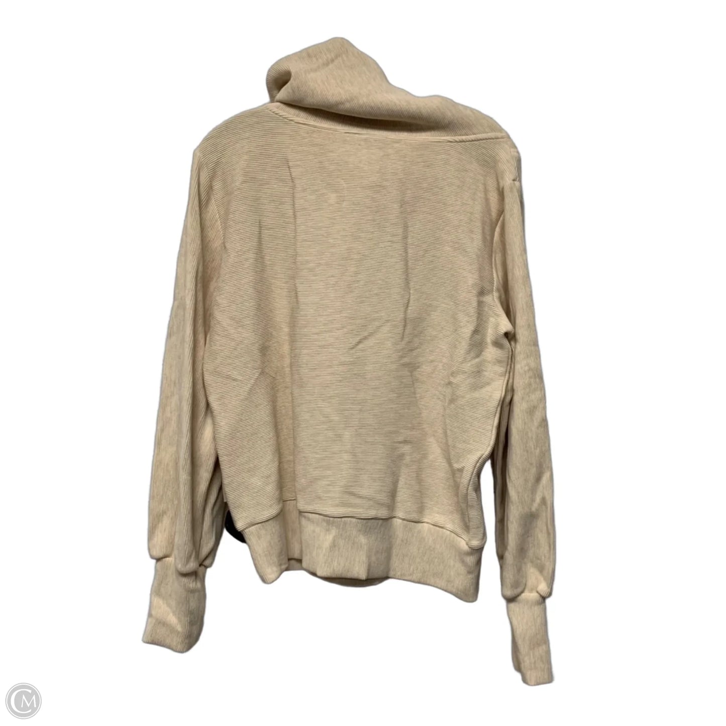 Sweatshirt Collar By Varley In Cream, Size: Xs