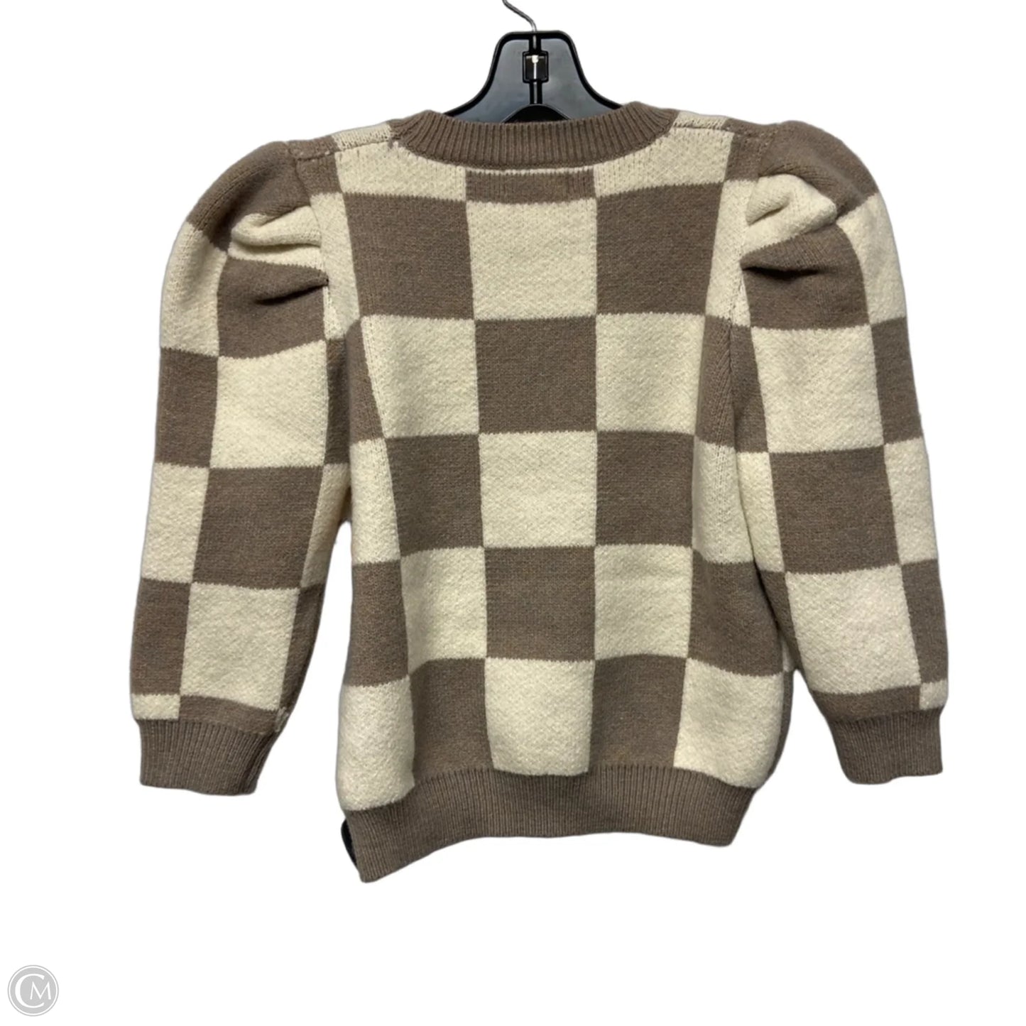 Sweater By &merci In Brown & Cream, Size: M
