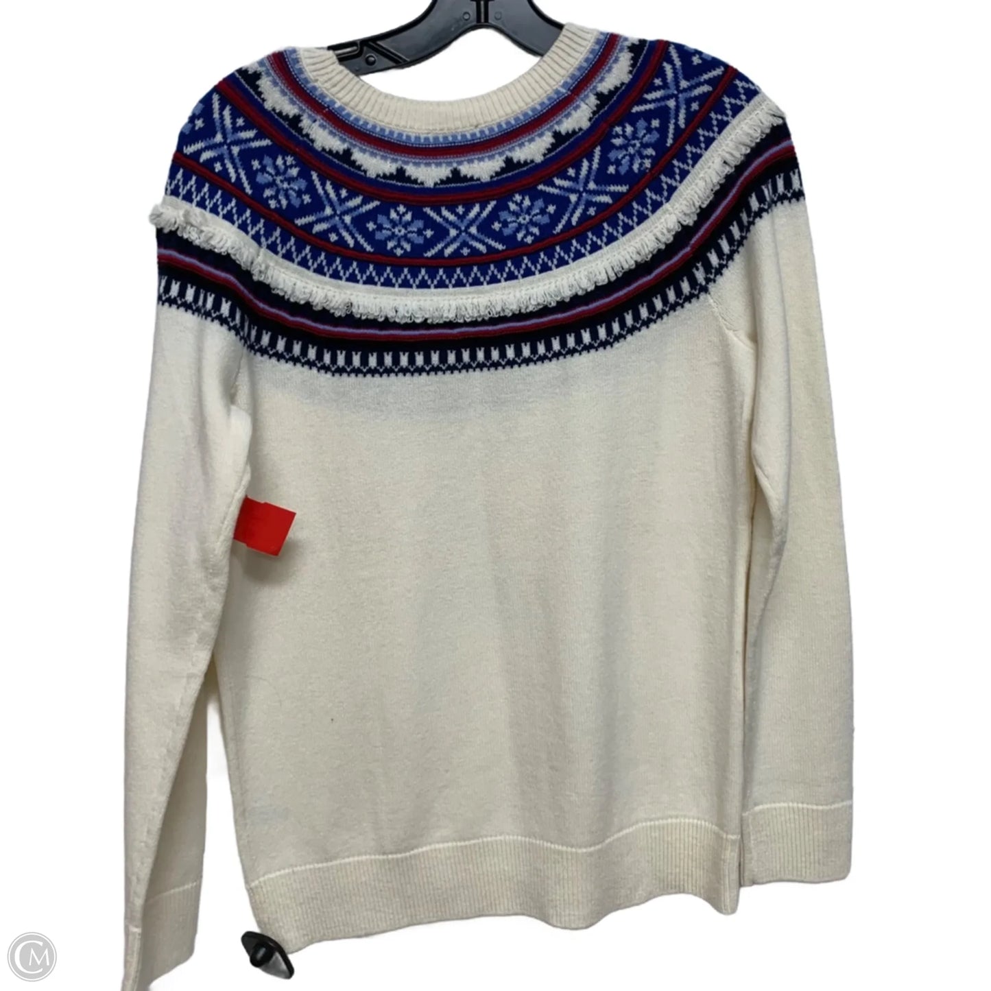 Sweater By Talbots In White, Size: S