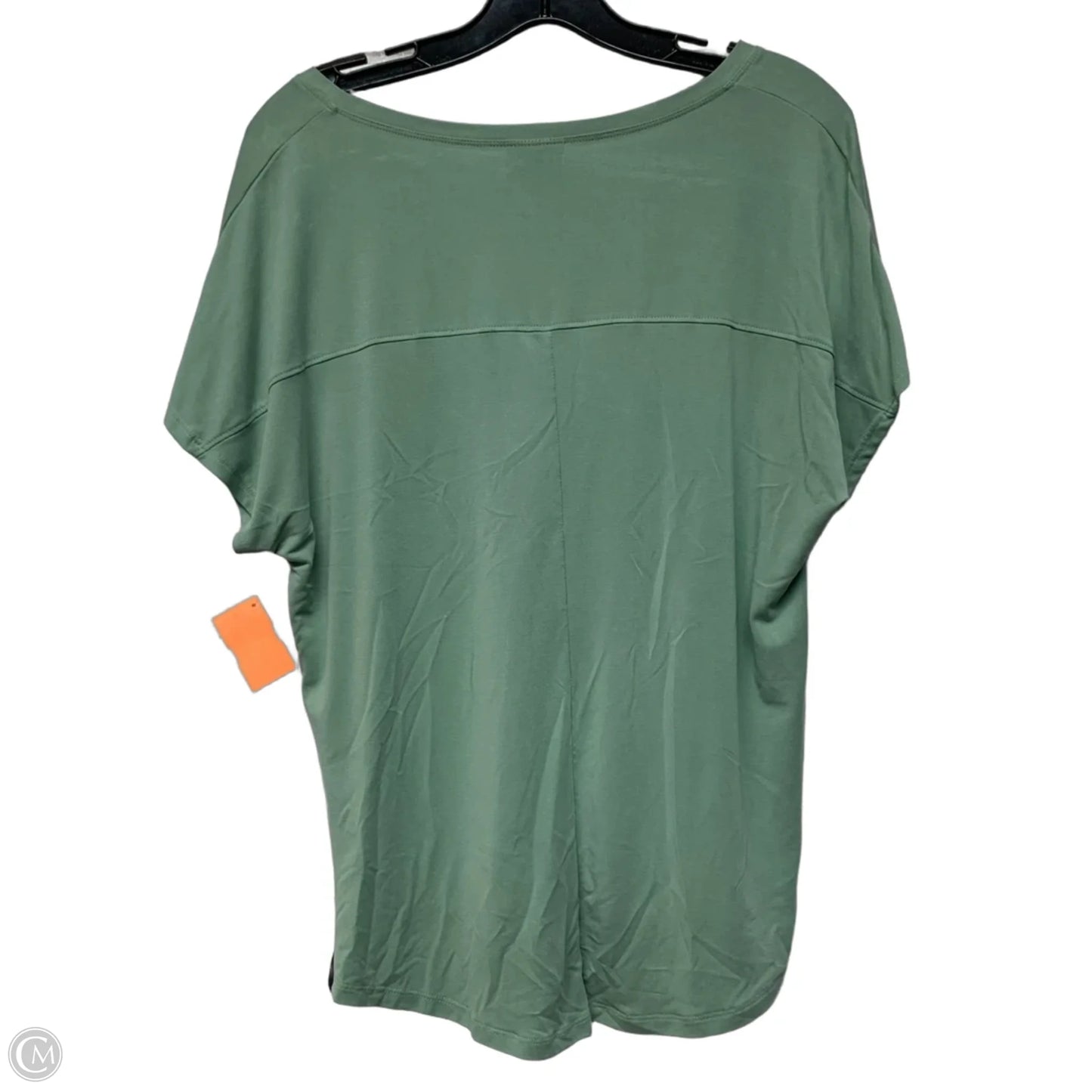 Athletic Top Short Sleeve By 32 Degrees In Green, Size: M