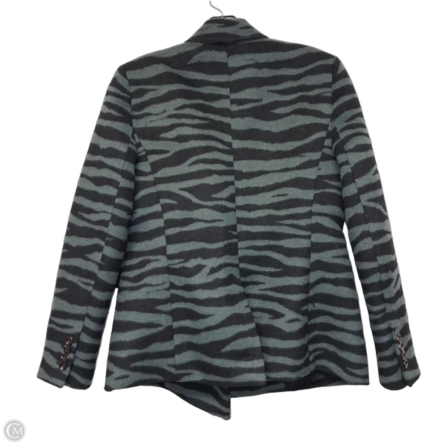 Blazer By Ann Taylor In Black & Green, Size: Sp