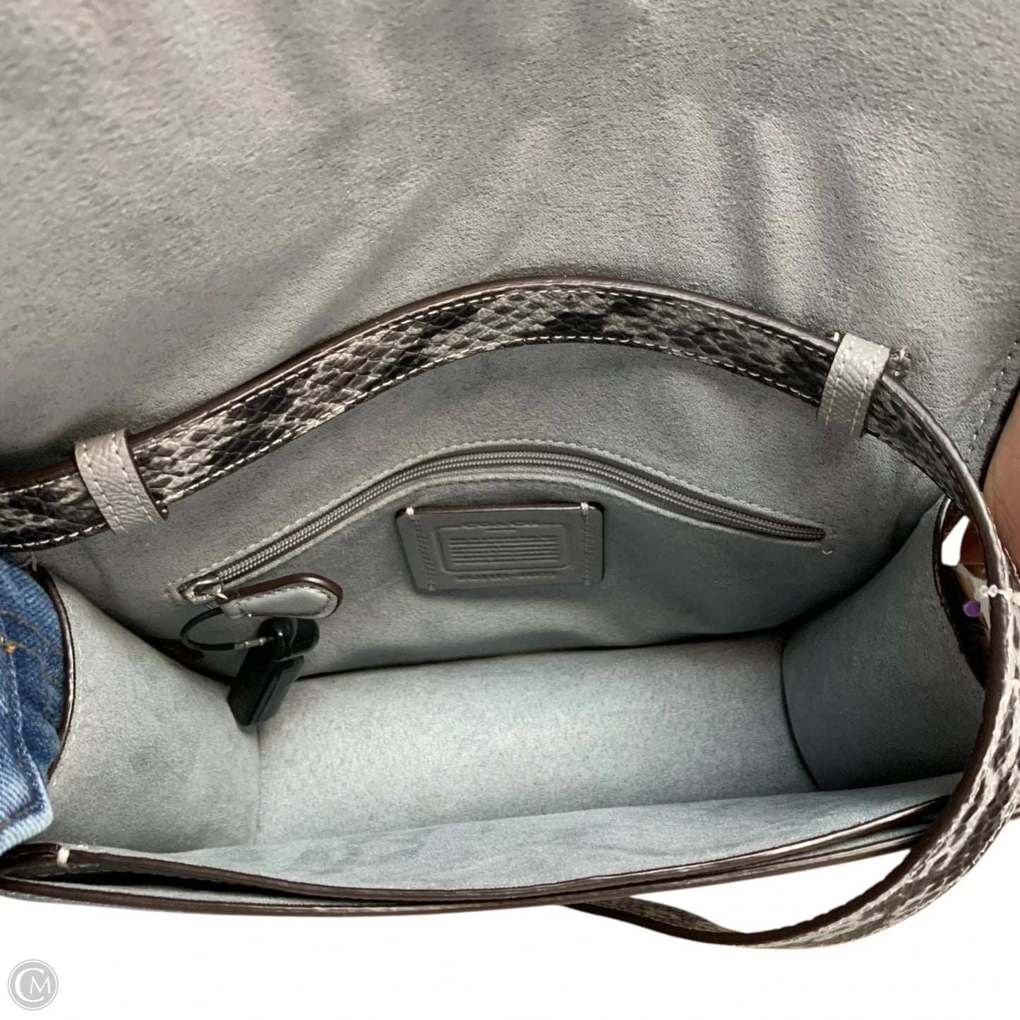 Crossbody Designer By Coach, Size: Medium