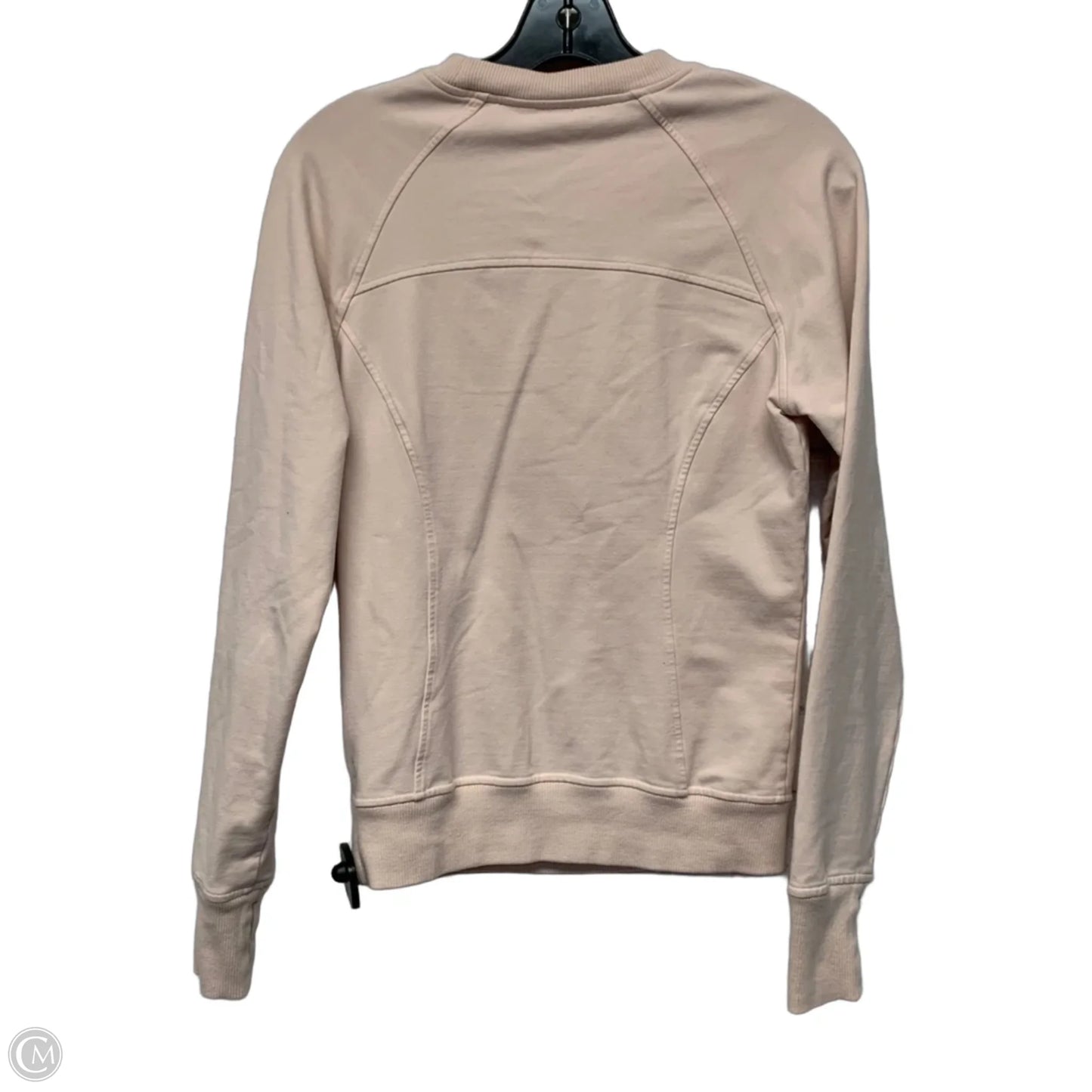 Athletic Sweatshirt Crewneck By Lululemon In Pink, Size: Xs