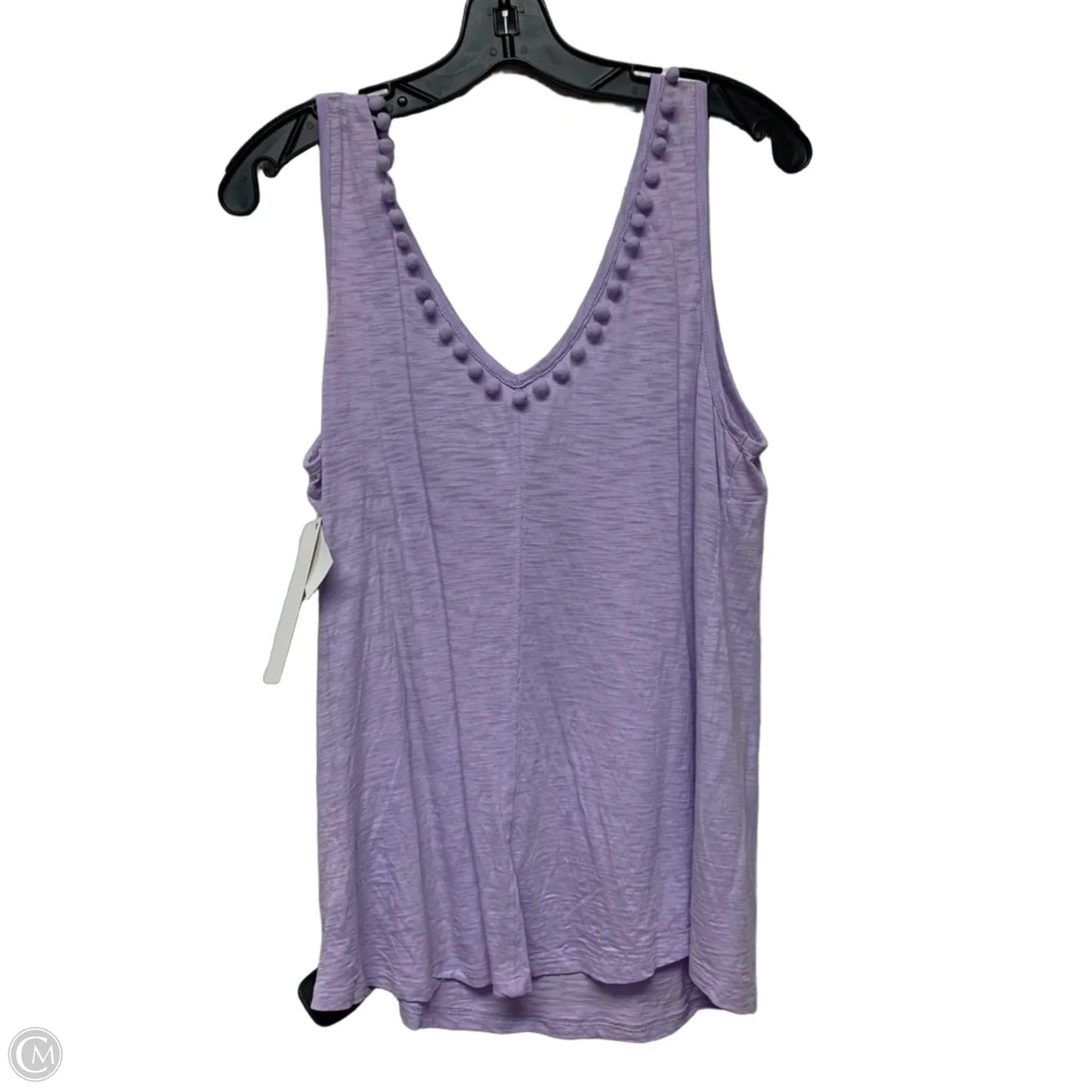 Top Sleeveless Designer By Lilly Pulitzer In Purple, Size: M