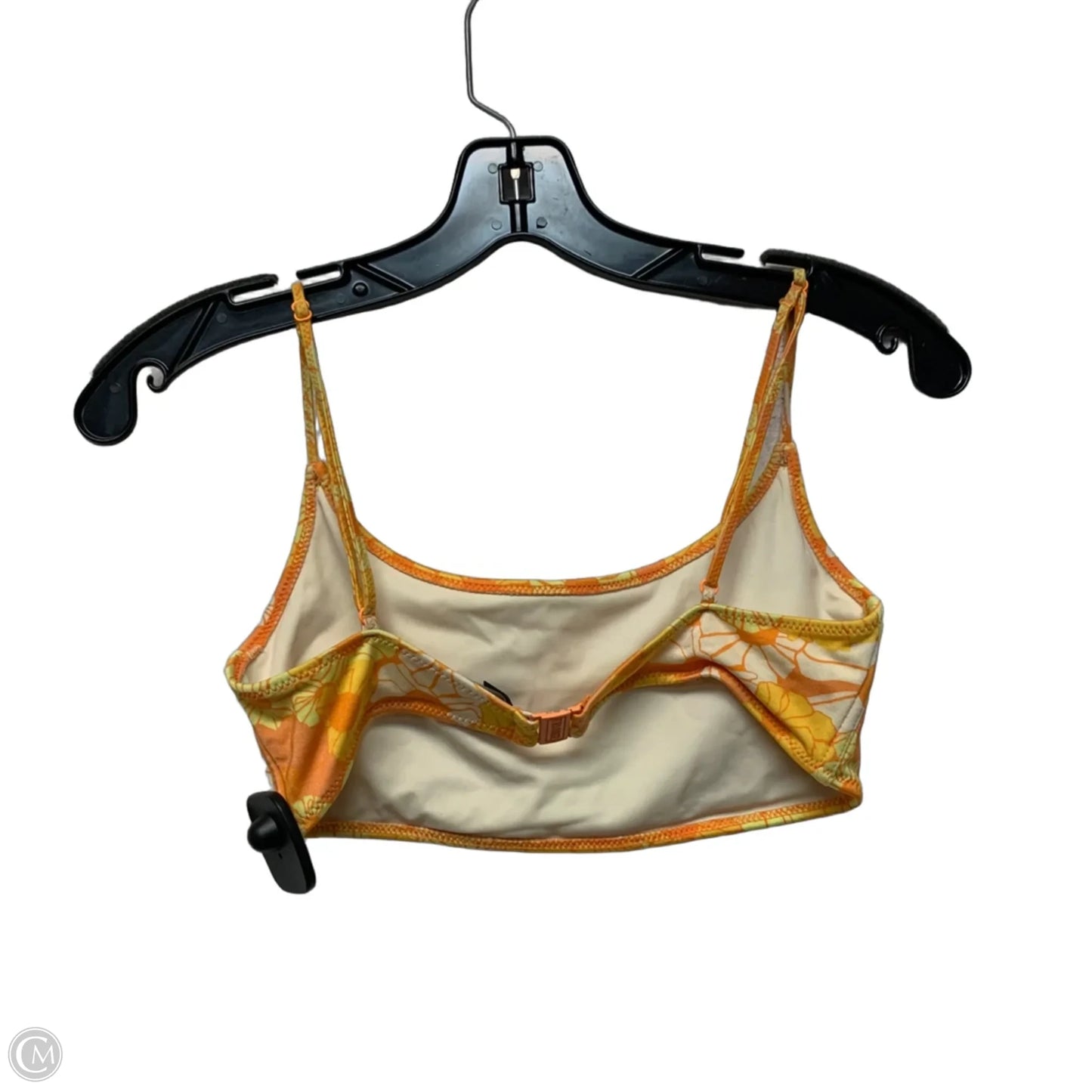 Swimsuit Top By Triangl In Yellow, Size: Xl
