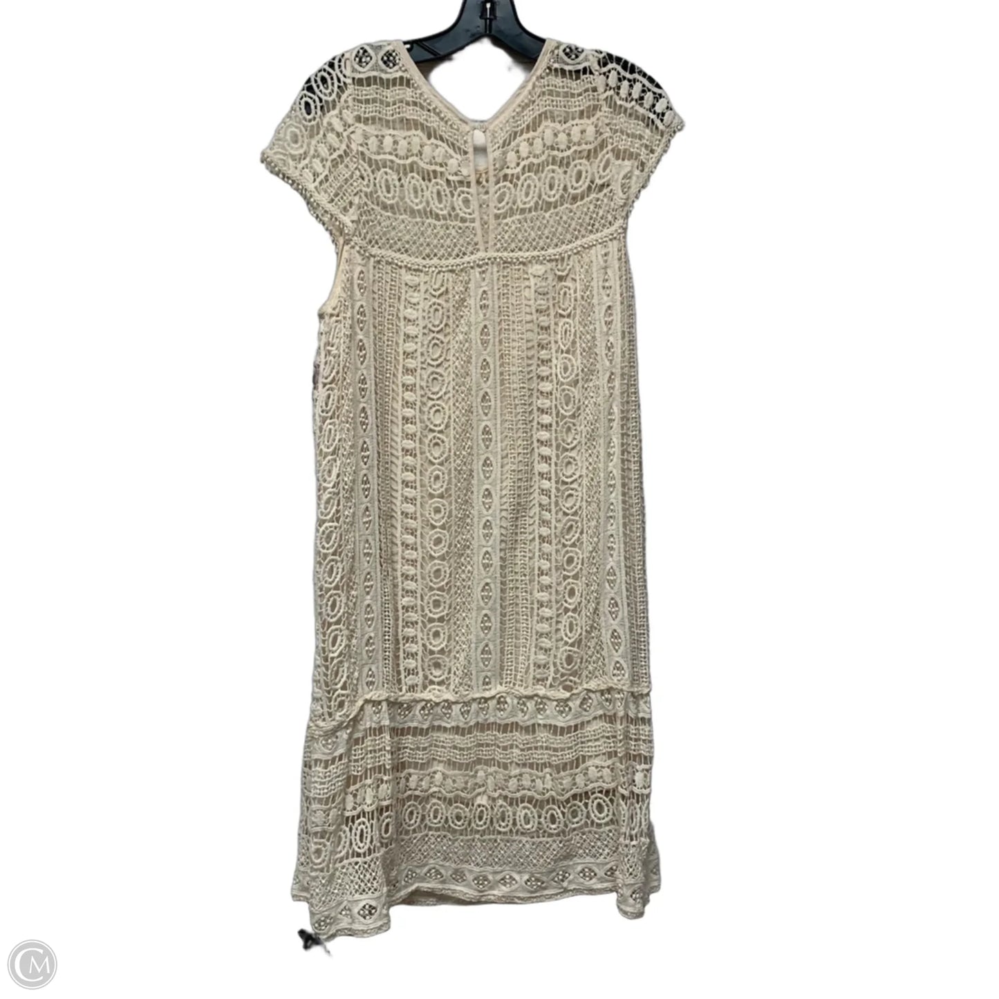 Dress Casual Short By Maeve In Cream, Size: L