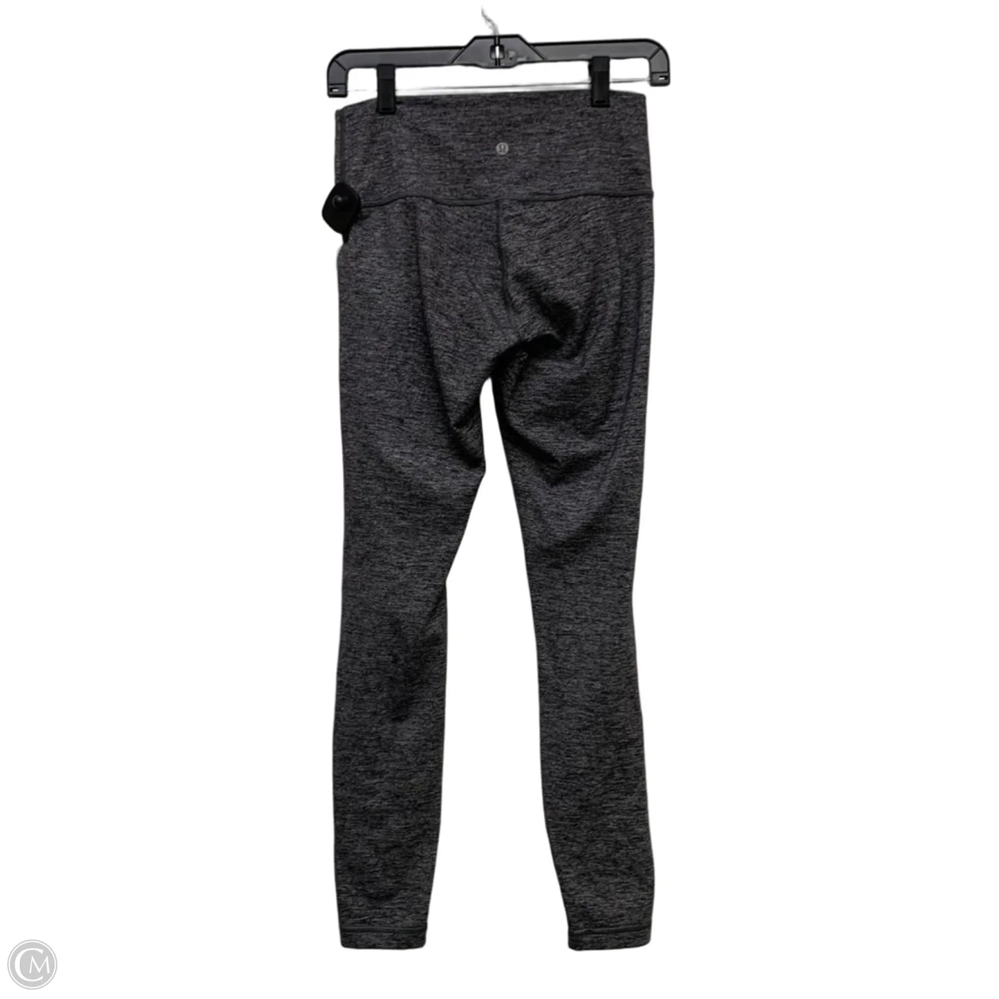 Athletic Leggings By Lululemon In Grey, Size: M