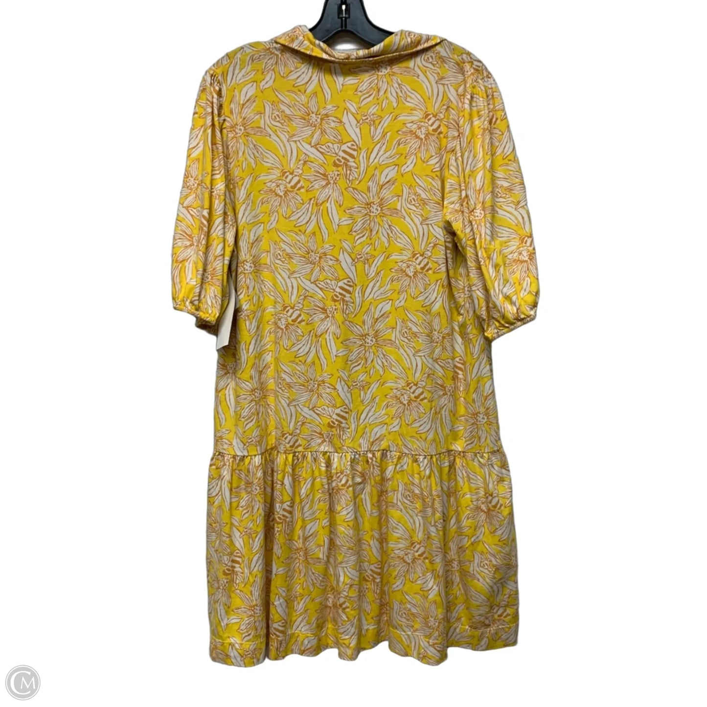 Dress Designer By Lilly Pulitzer In Yellow, Size: Xl