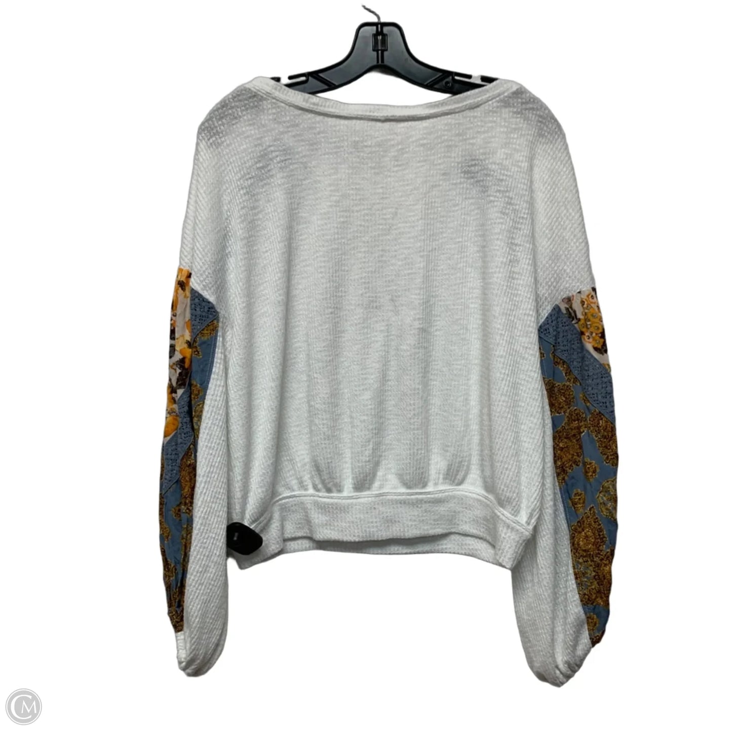 Sweater By Free People In Blue & White, Size: S