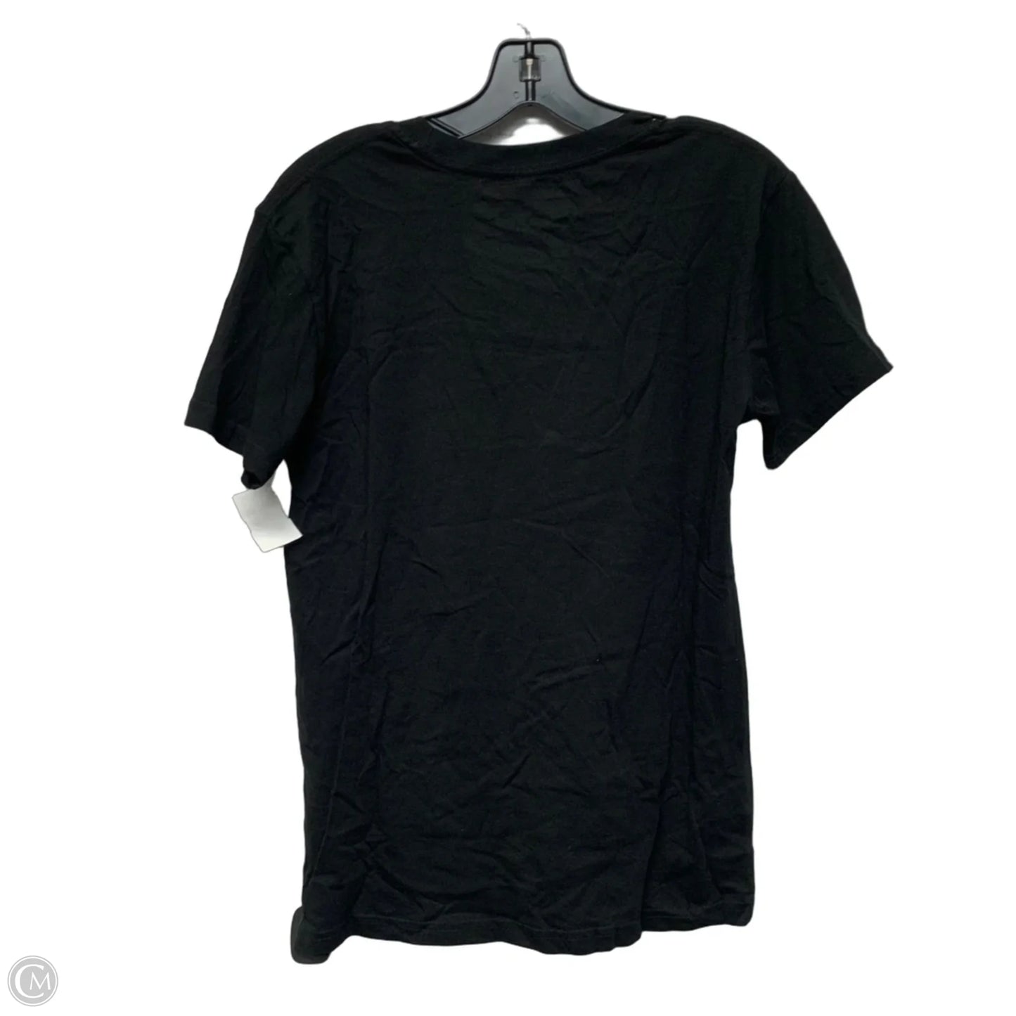 Top Short Sleeve By LZMFG In Black & Orange, Size: S