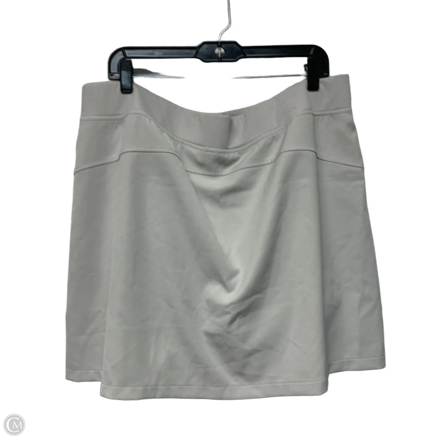 Athletic Skort By 32 Degrees In Cream, Size: Xl