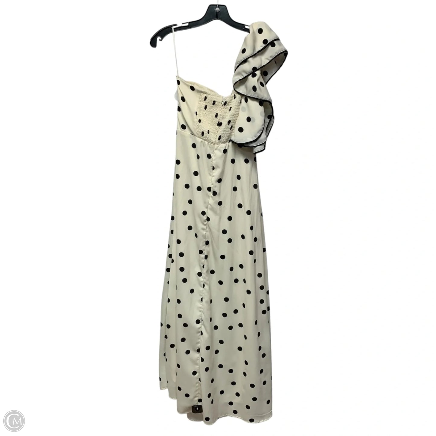 Dress Party Long By Mable In Polkadot Pattern, Size: M