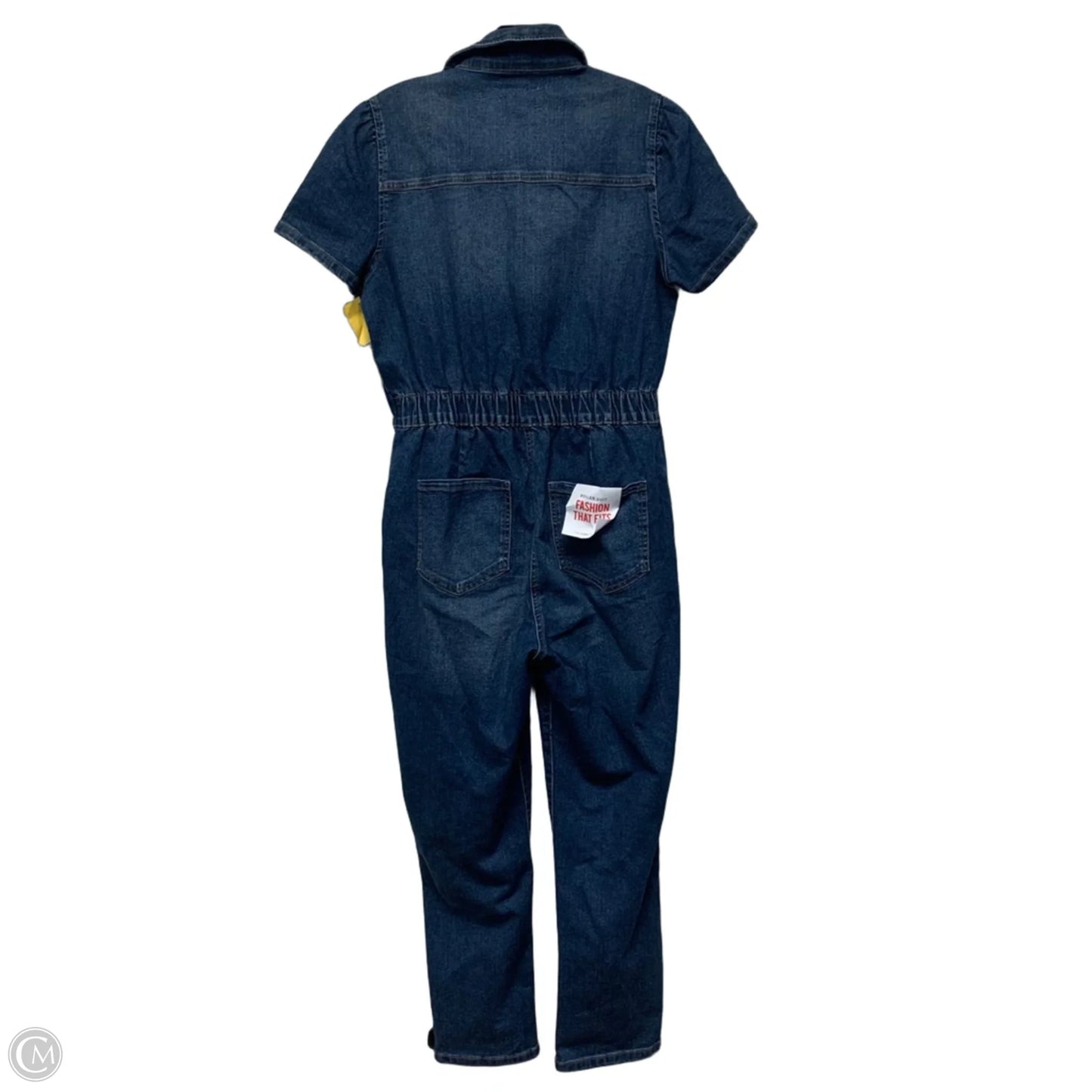 Jumpsuit By Celebrity Pink In Blue Denim, Size: M
