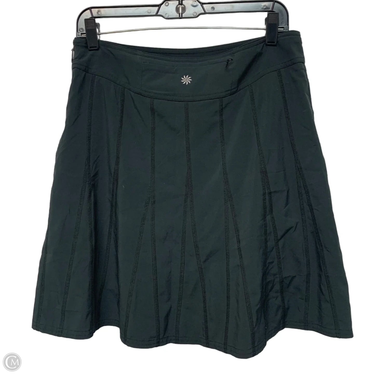 Athletic Skort By Athleta In Black, Size: S