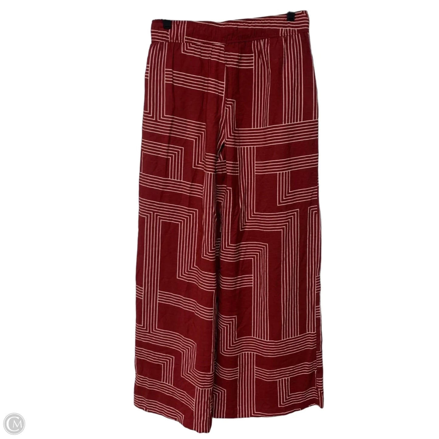 Pants Wide Leg By Haven + Blair In Red & White, Size: S