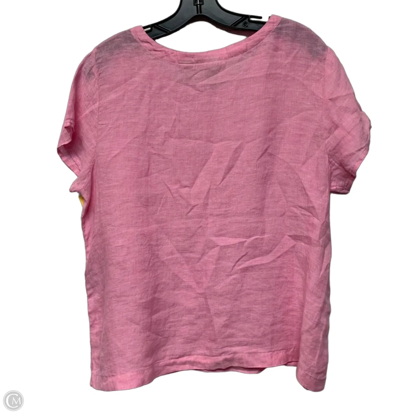 Top Short Sleeve By Cynthia Rowley In Pink, Size: L
