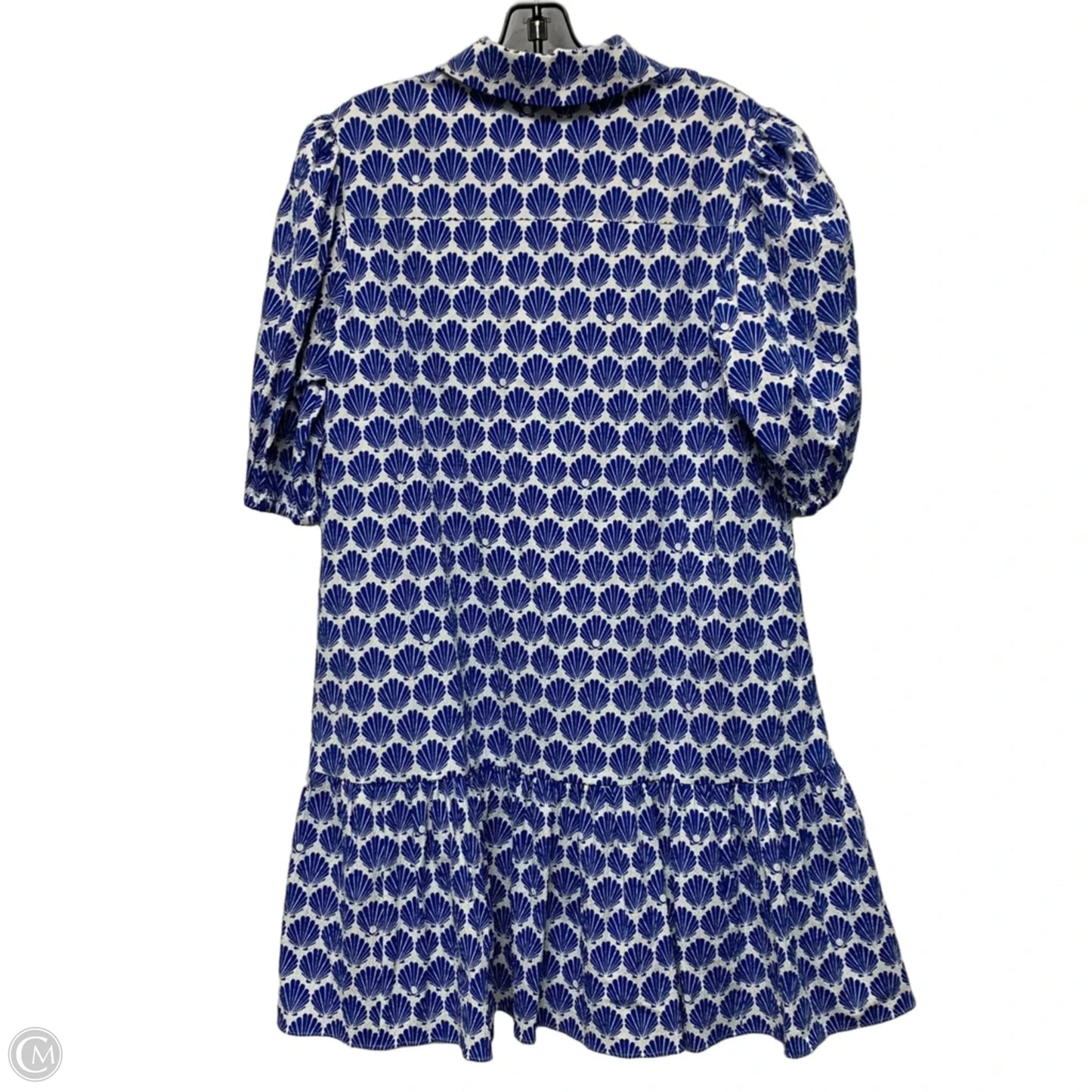 Dress Designer By Kate Spade In Blue & White, Size: M