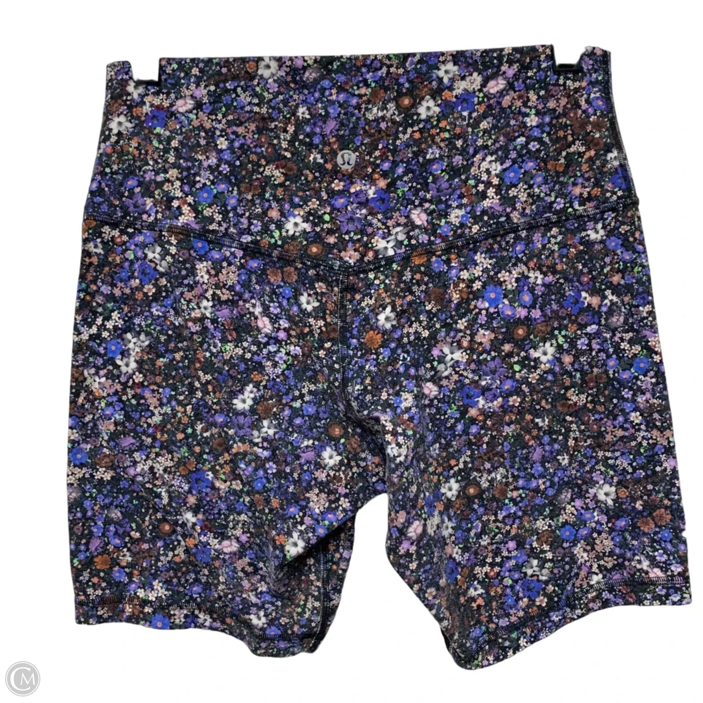 Athletic Shorts By Lululemon In Purple, Size: M