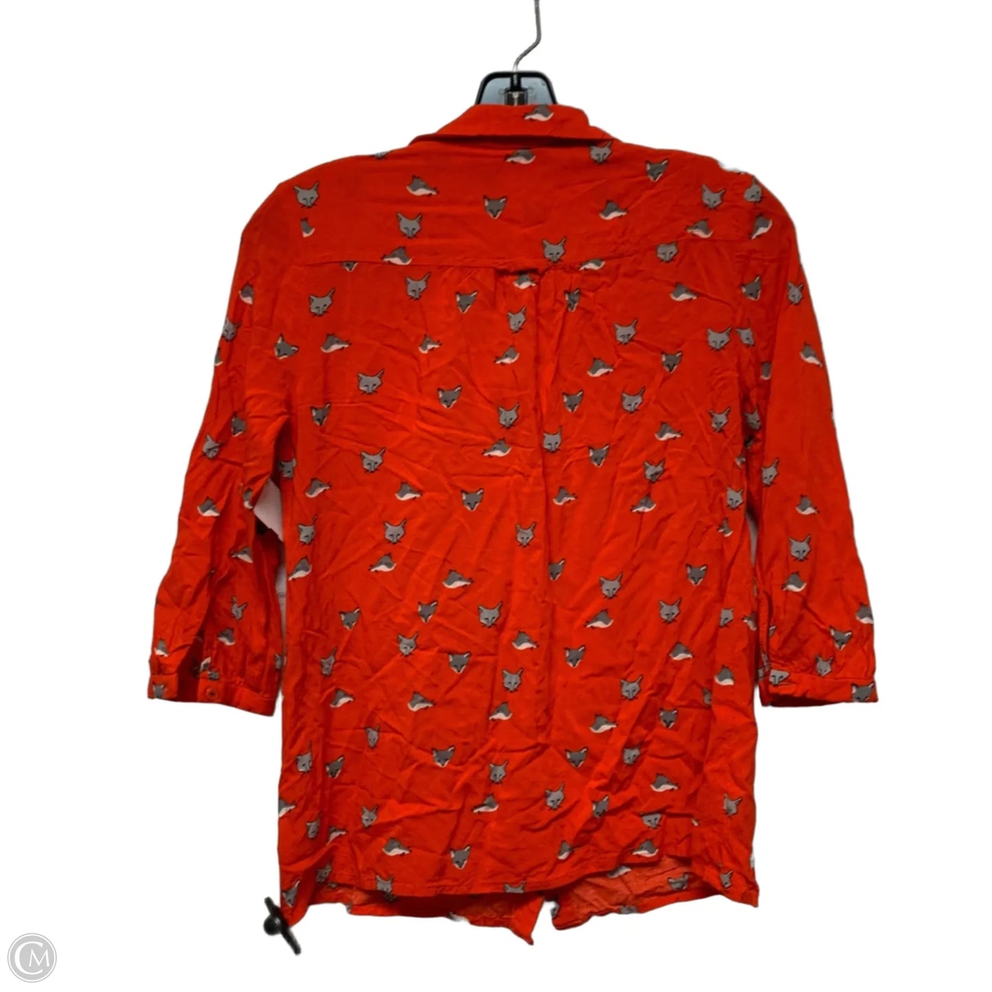 Top 3/4 Sleeve By Maeve In Red, Size: Xs