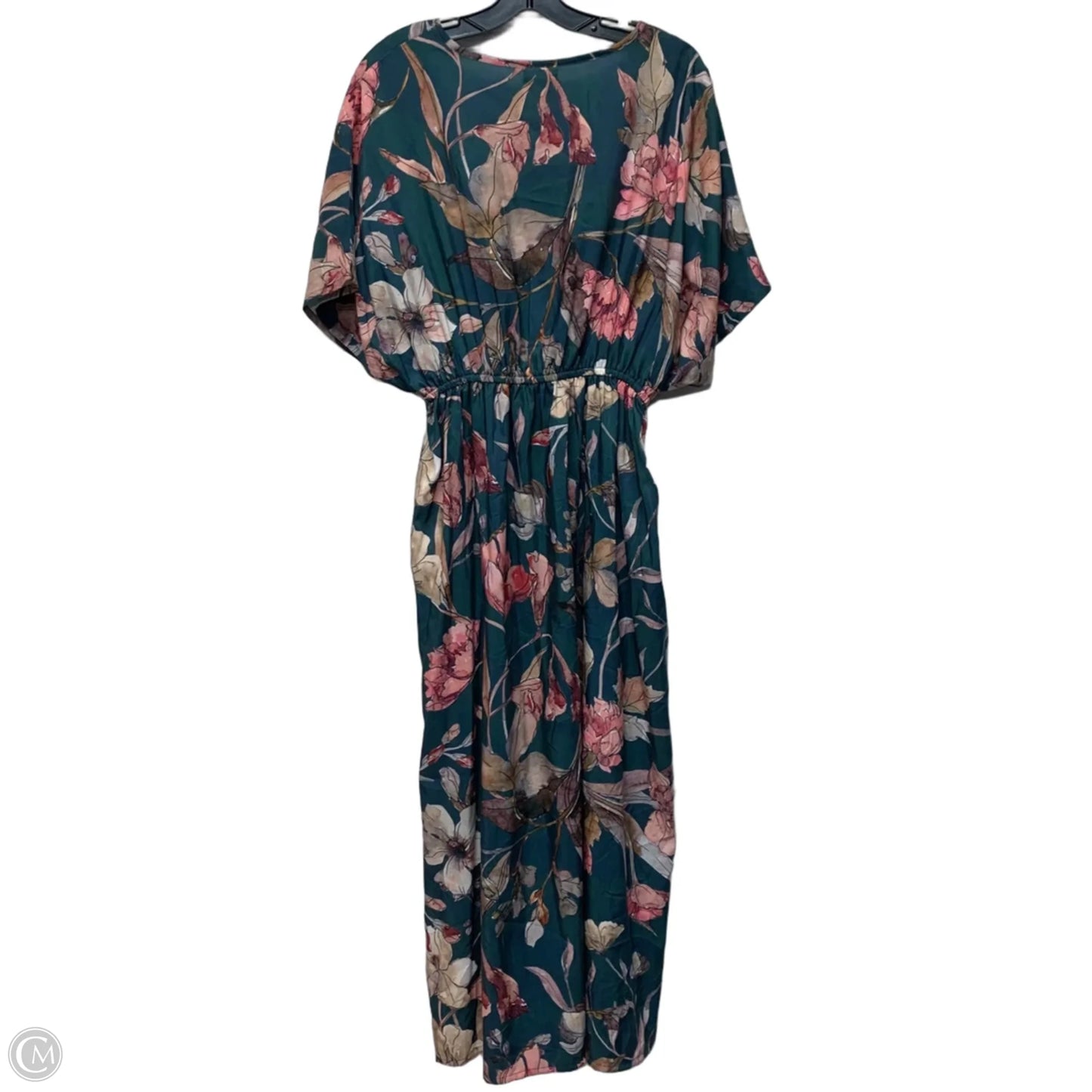 Dress Casual Maxi By World Market In Blue & Pink, Size: L