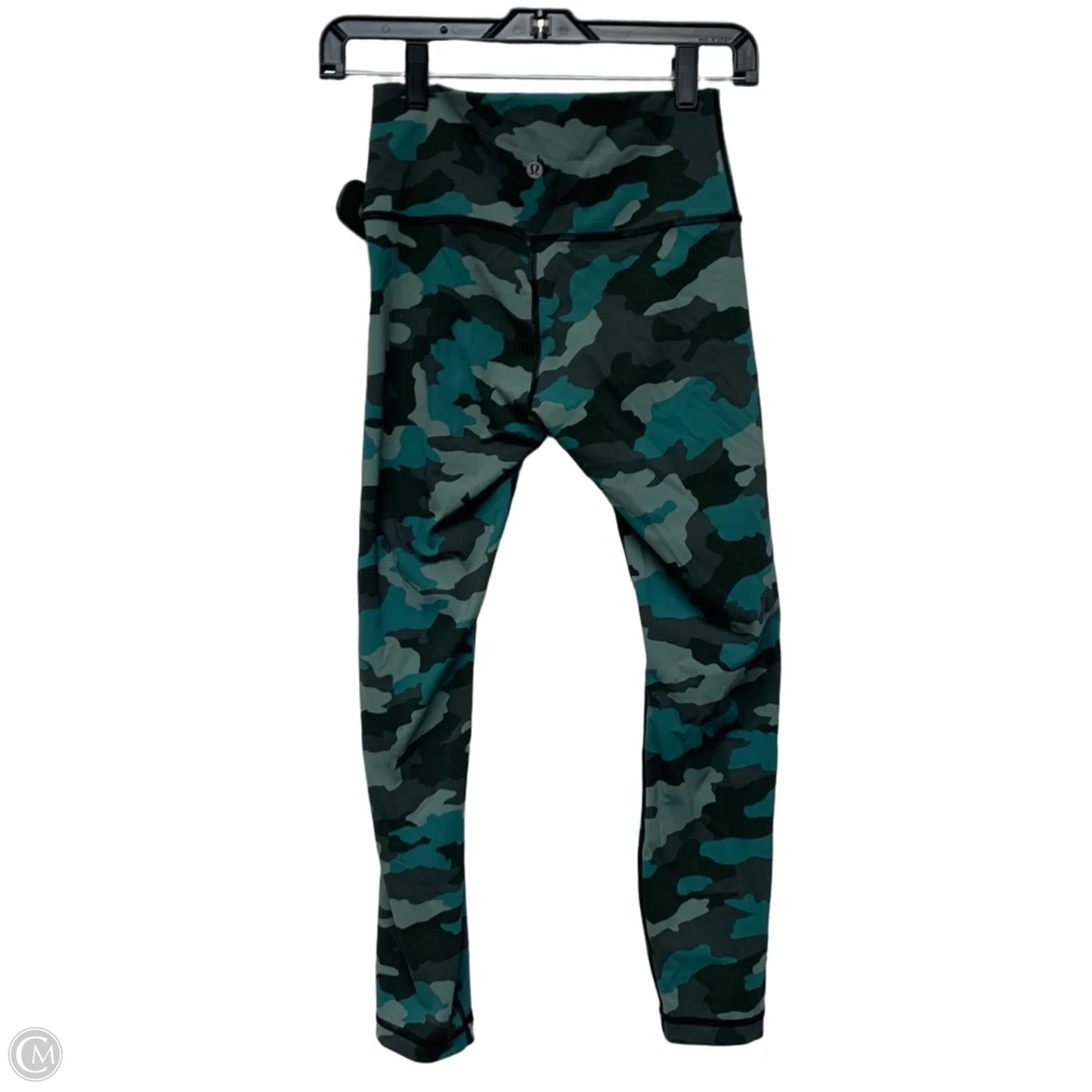 Athletic Leggings By Lululemon In Camouflage Print, Size: S