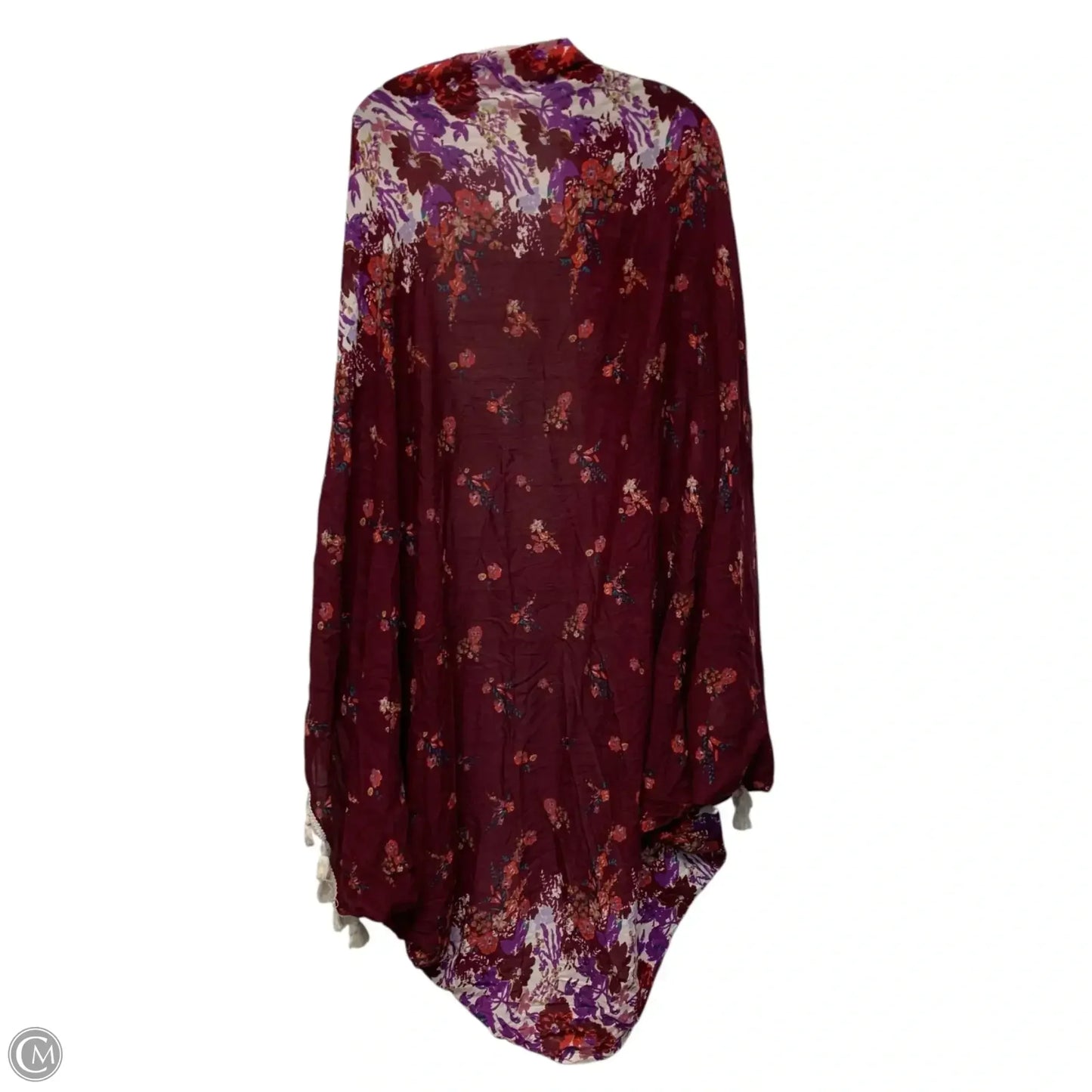 Kimono By Free People In Purple & Red, Size: Osfm