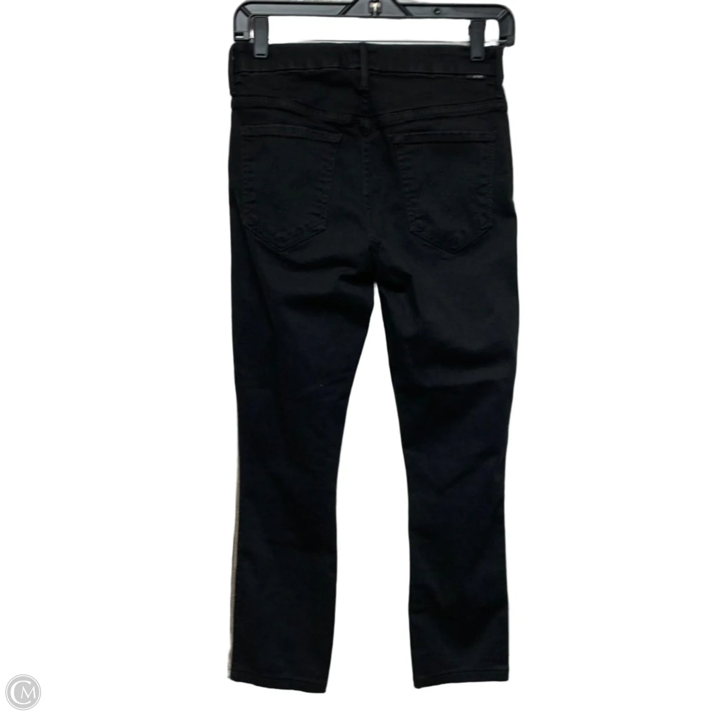 Jeans Designer By Mother In Black & Cream, Size: 4