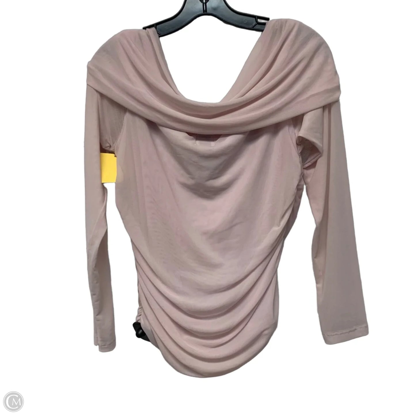Top Long Sleeve By Maeve In Pink, Size: L
