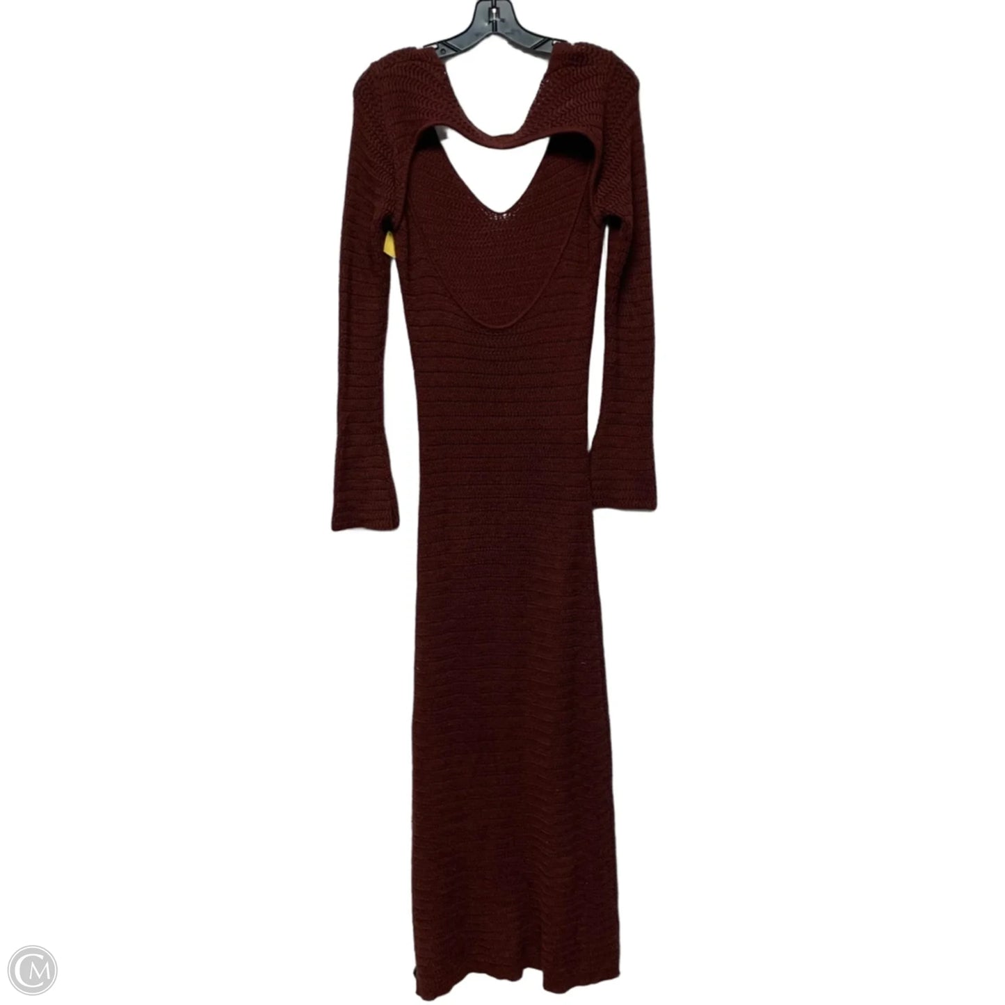 Dress Casual Maxi By Free People In Brown, Size: S