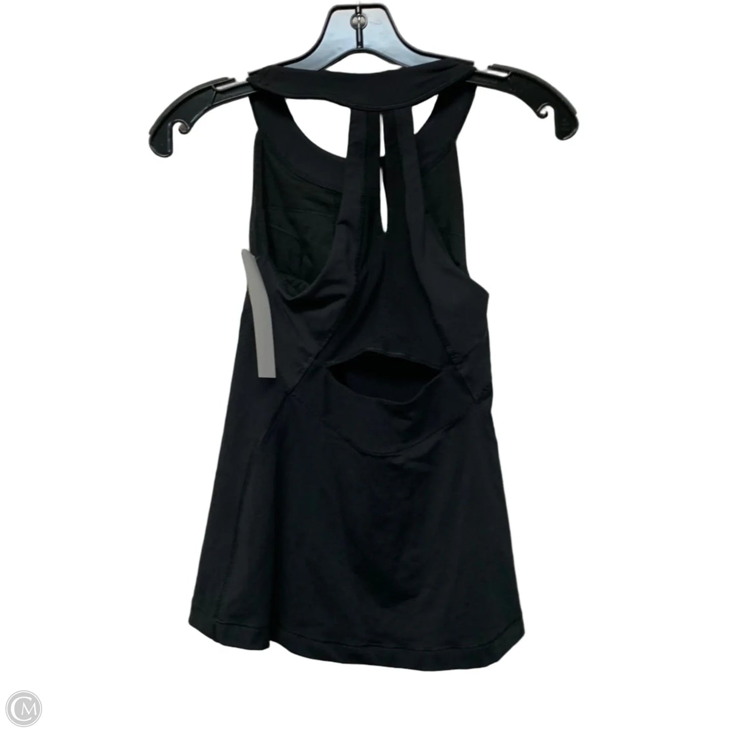 Athletic Tank Top By Lululemon In Black & Grey, Size: S