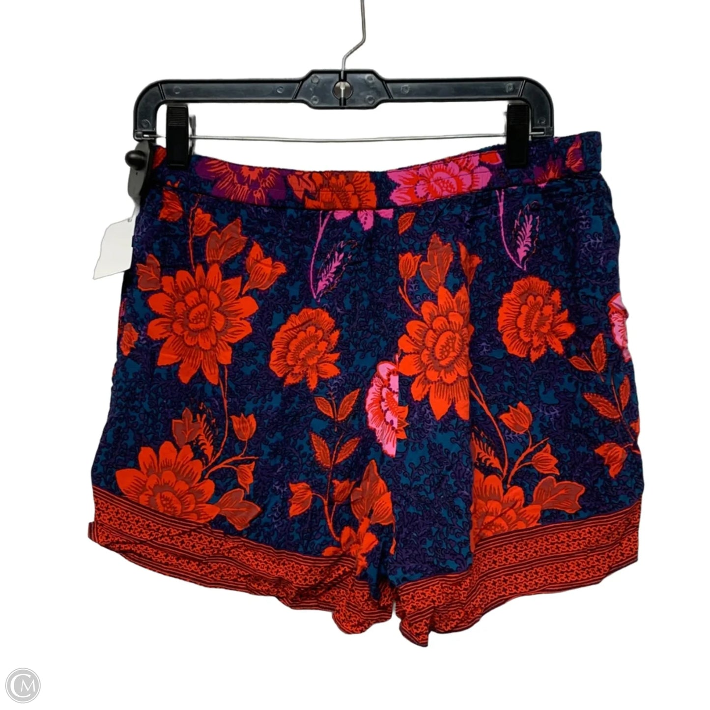 Shorts By Anthropologie In Blue & Red, Size: M