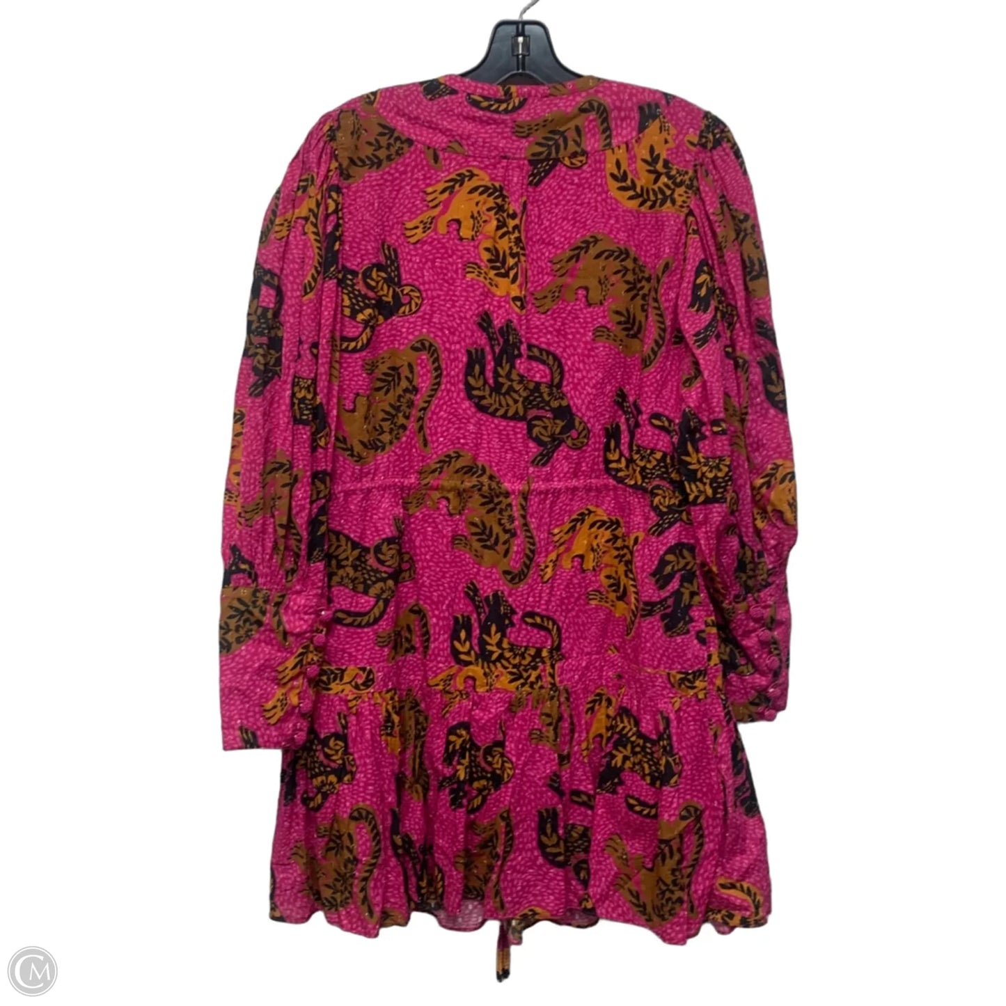 Dress Designer By Farm Rio In Pink, Size: S