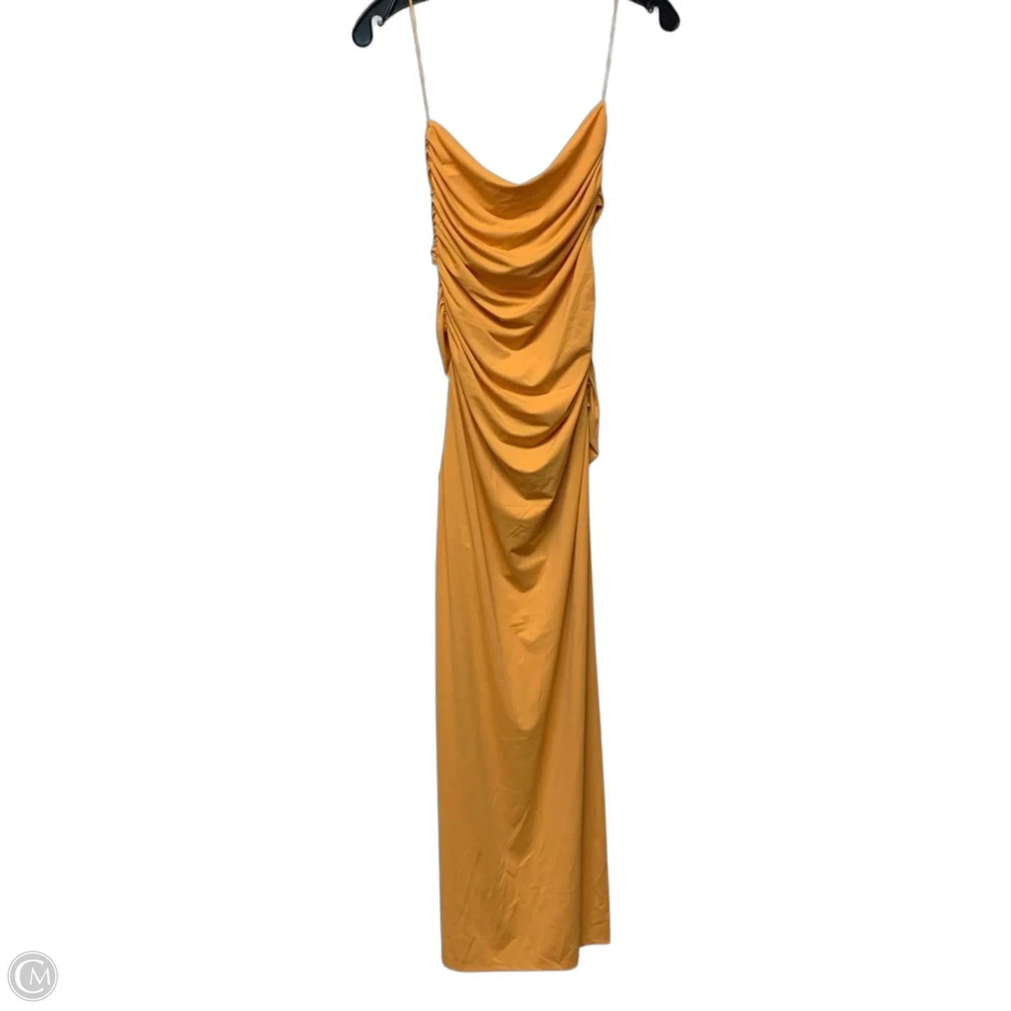 Dress Casual Maxi By Zara In Orange, Size: M