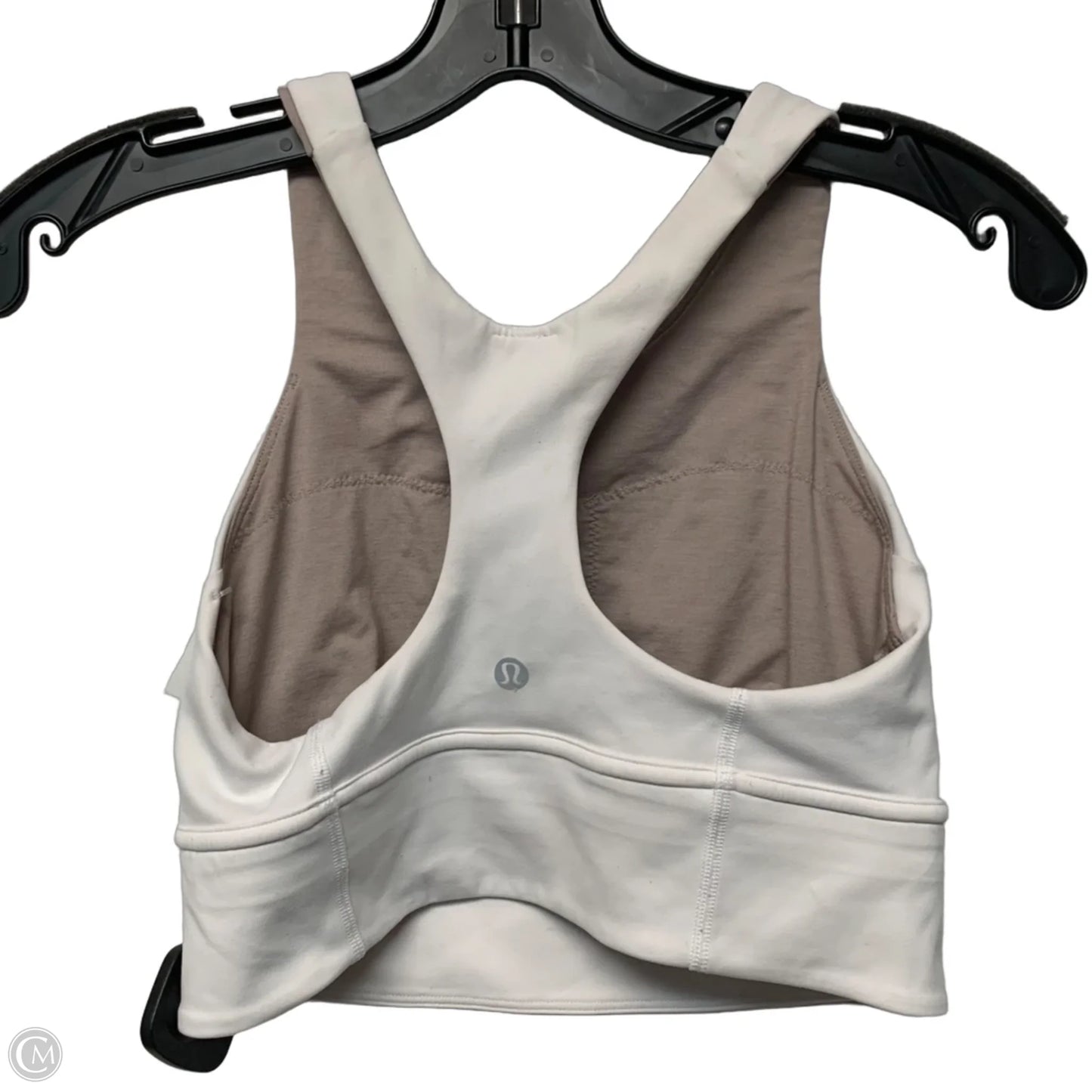 Athletic Bra By Lululemon In White, Size: S