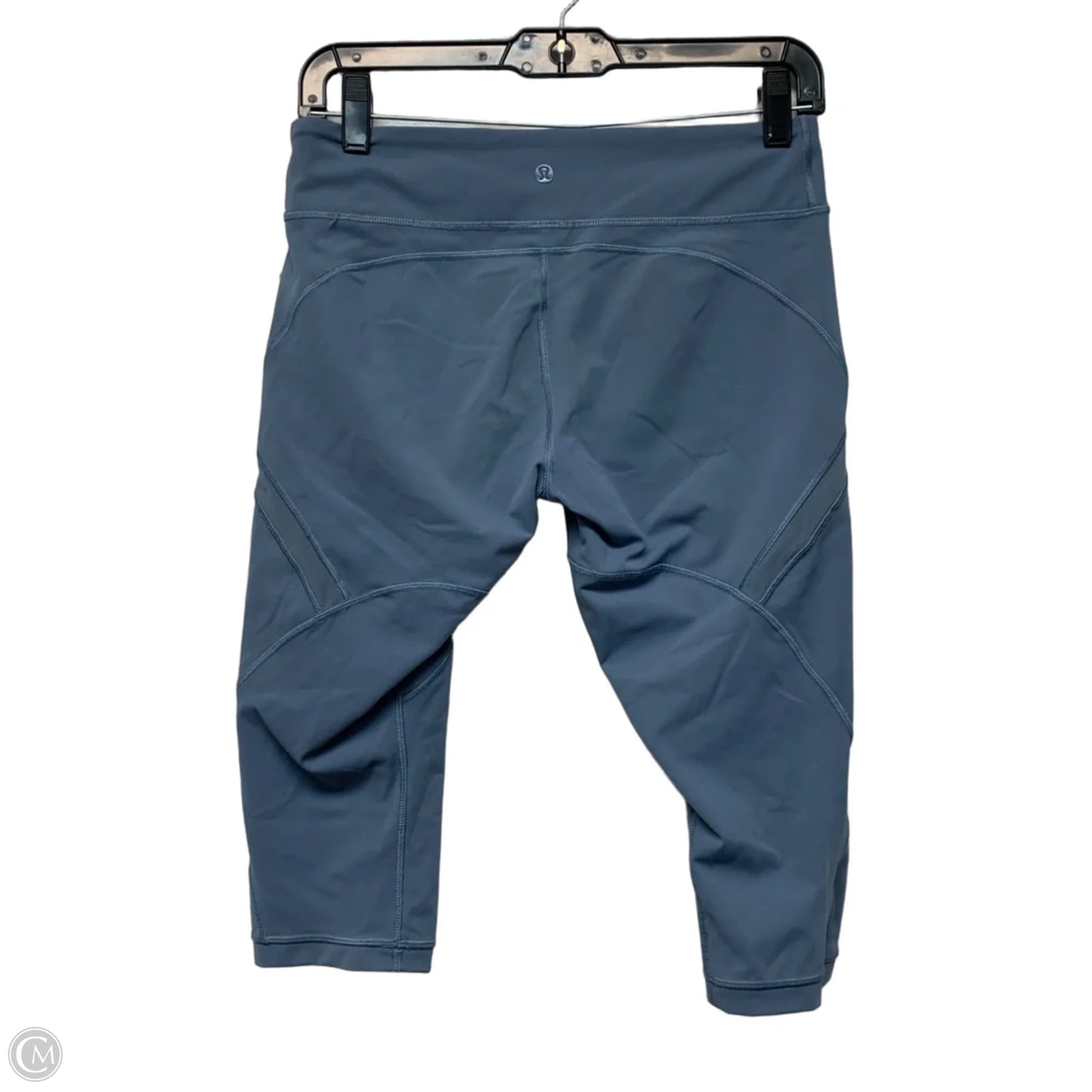 Athletic Leggings Capris By Lululemon In Blue, Size: M