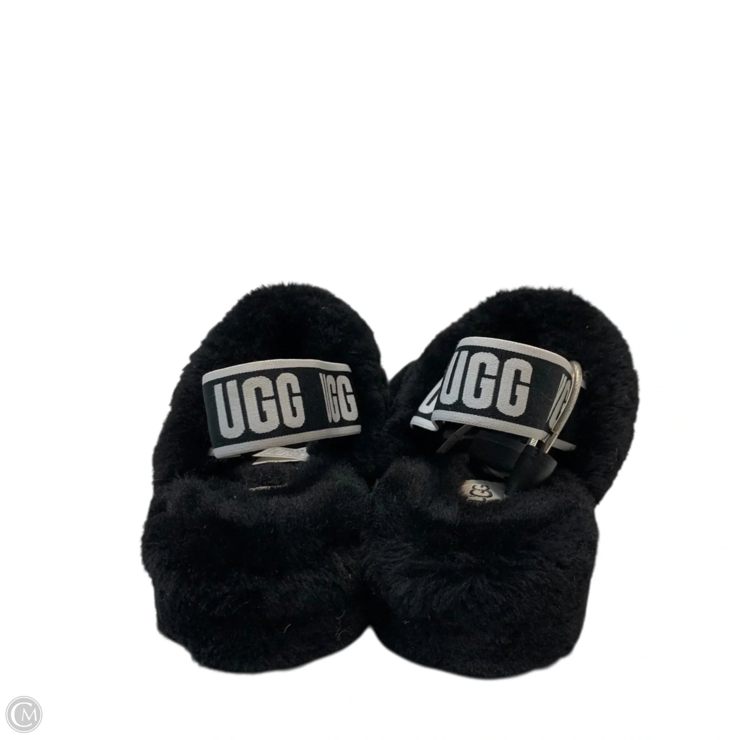 Sandals Designer By Ugg In Black, Size: 6