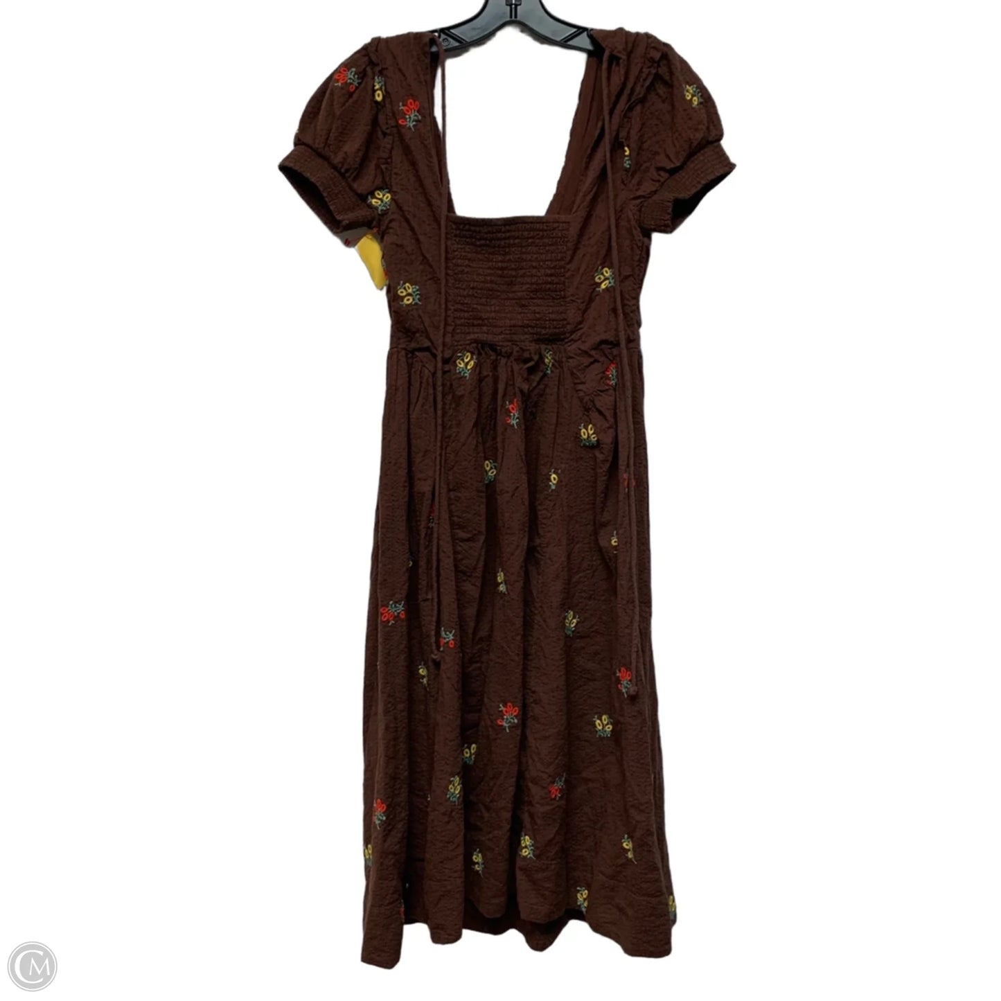 Dress Casual Maxi By Free People In Brown, Size: M