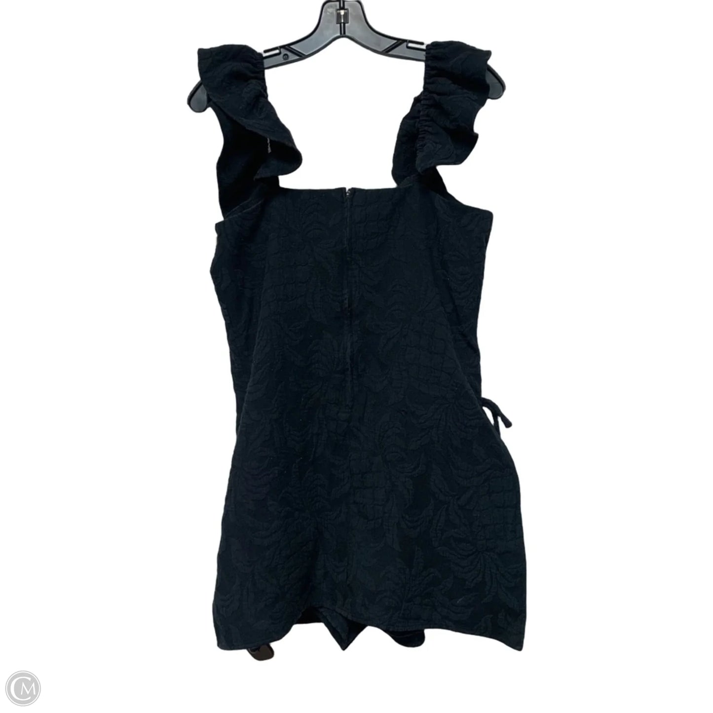 Romper Designer By Lilly Pulitzer In Black, Size: M