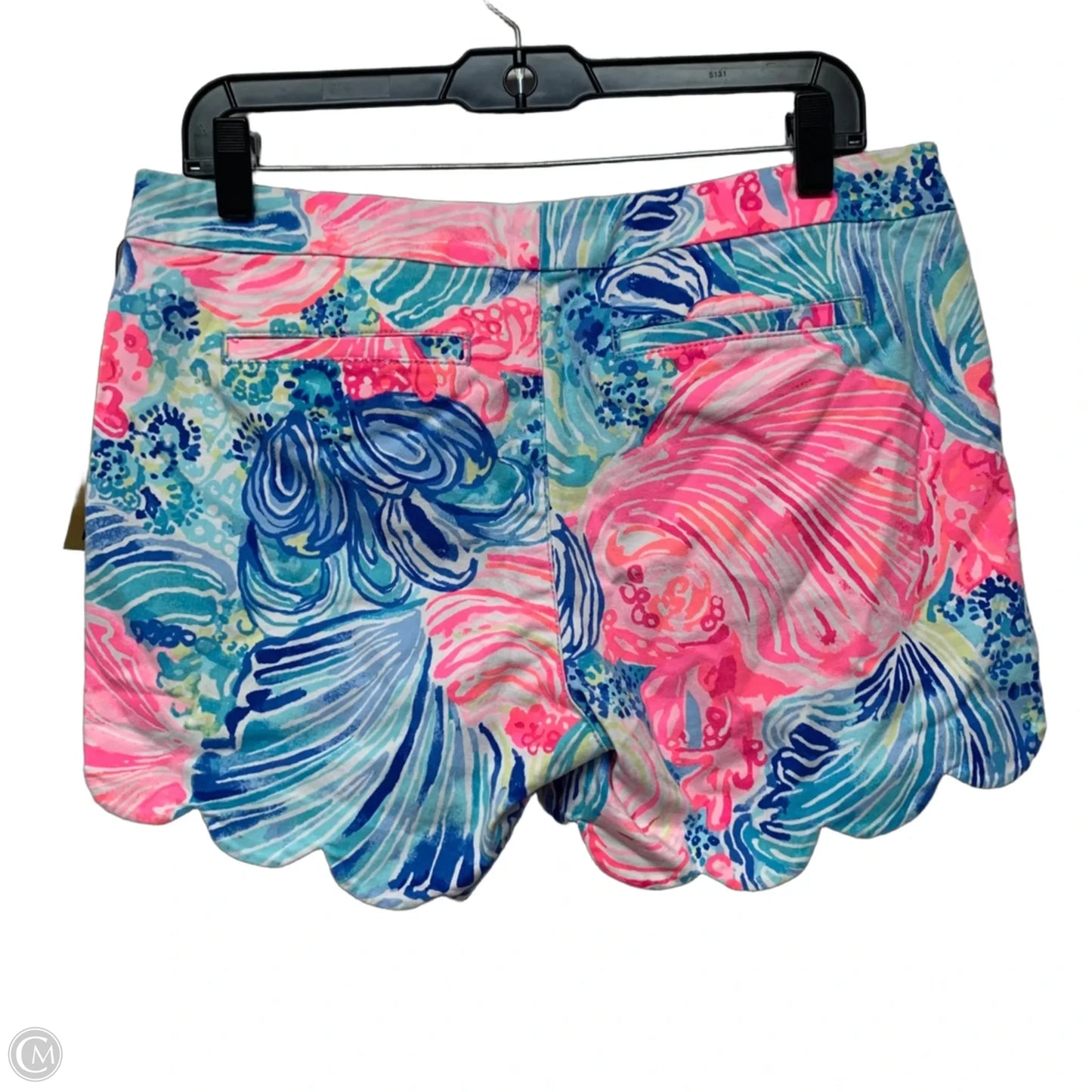 Shorts Designer By Lilly Pulitzer In Blue & Pink, Size: M