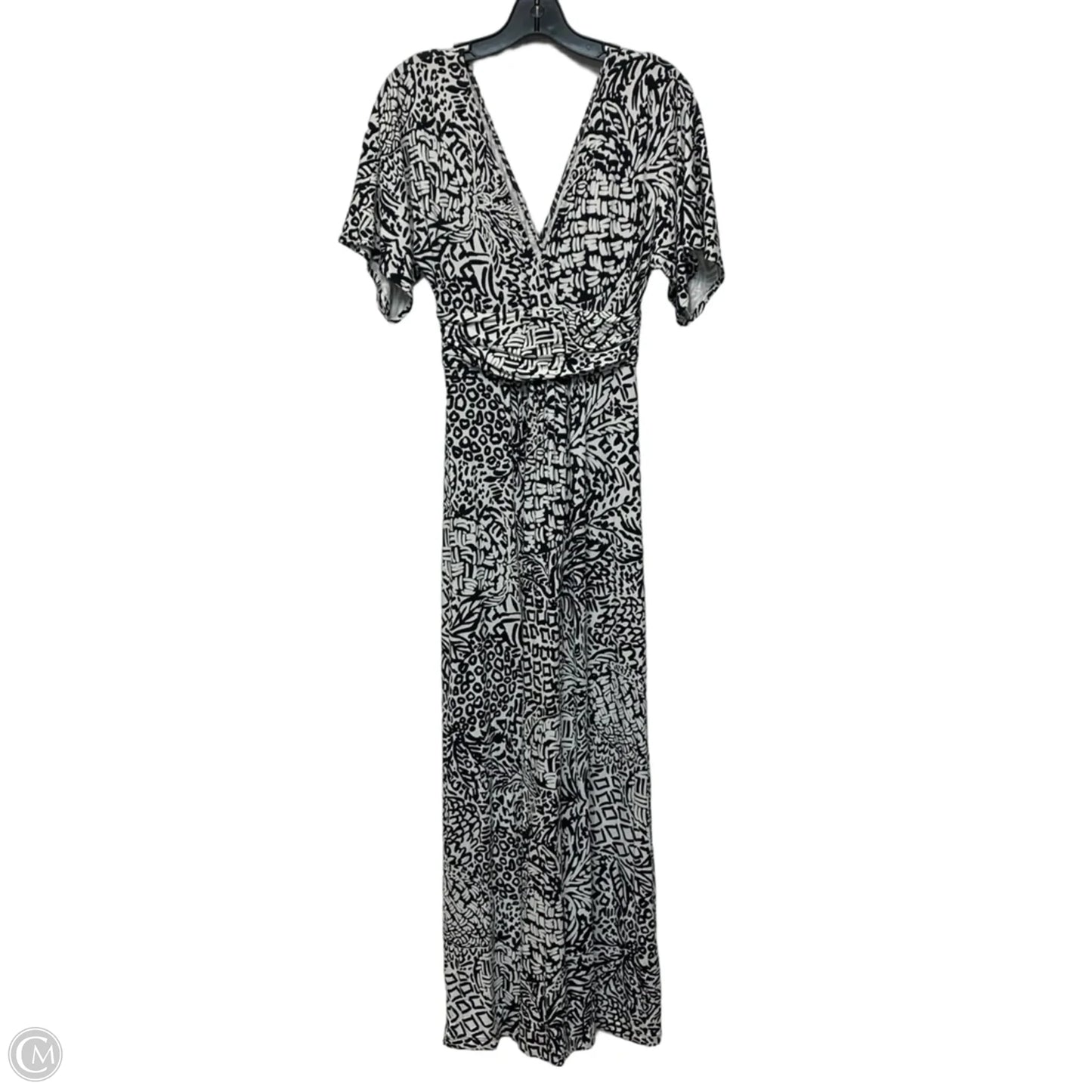 Dress Designer By Lilly Pulitzer In Black & White, Size: Xs