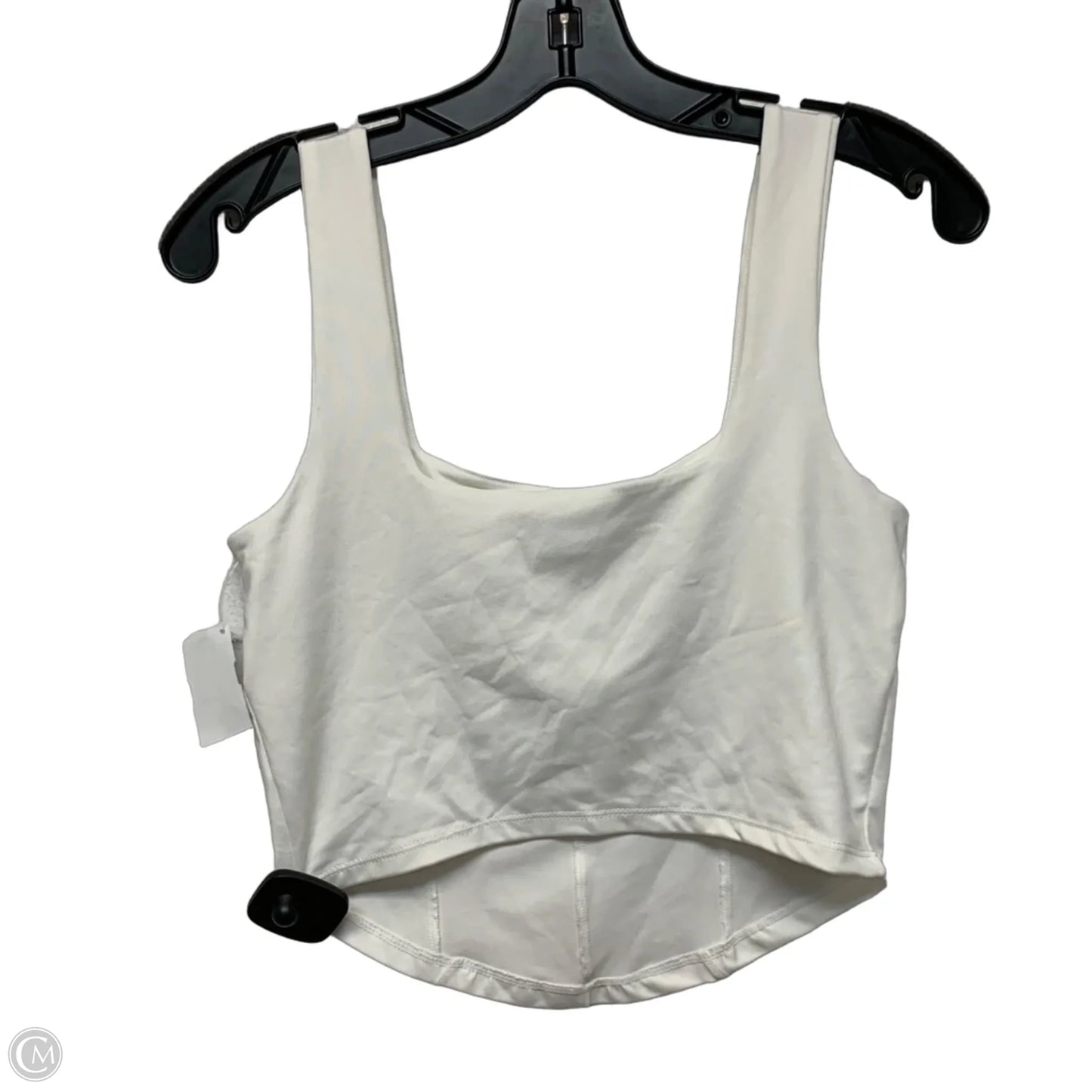 Top Sleeveless By Live In The Moment In White, Size: M