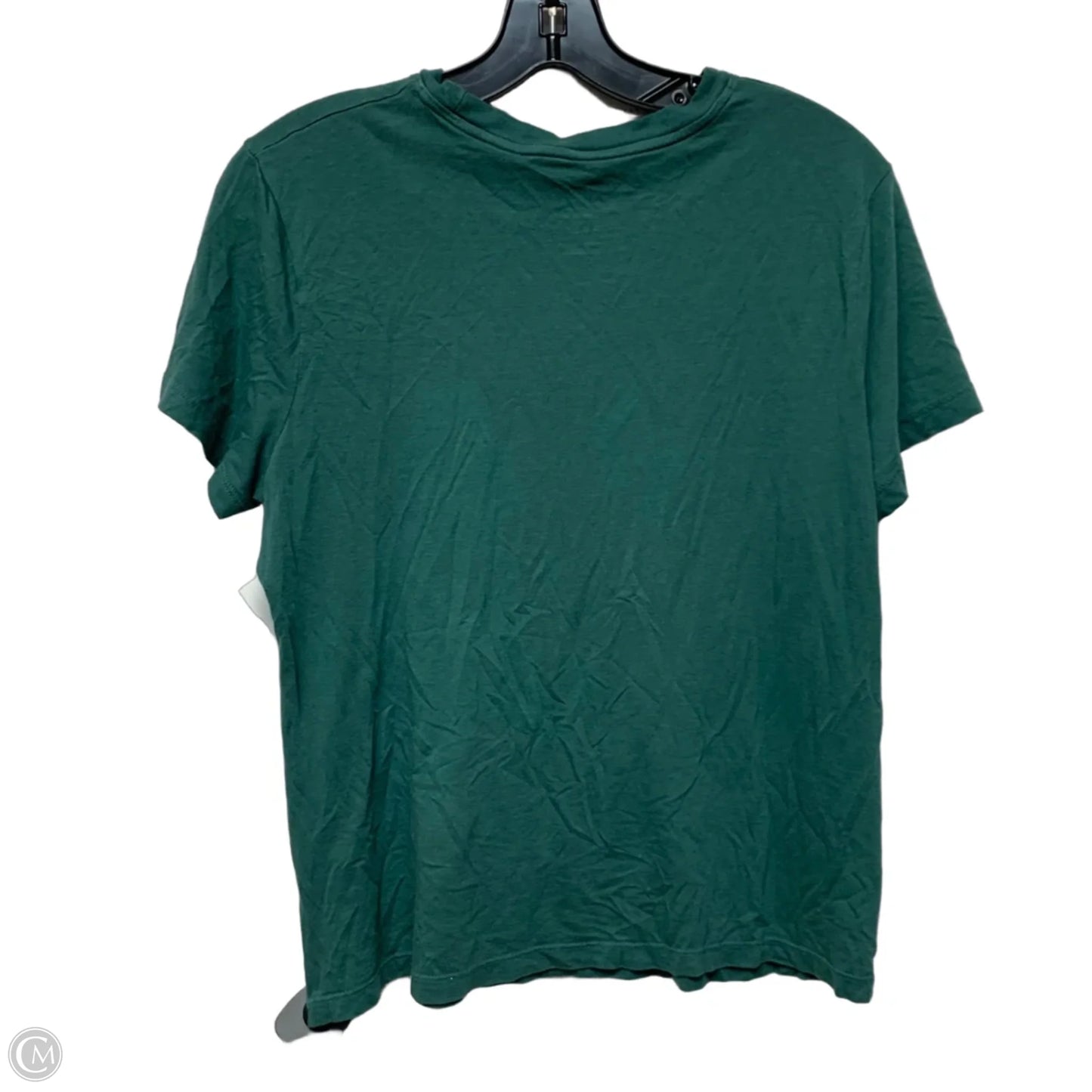 Top Short Sleeve Basic By A New Day In Green, Size: L