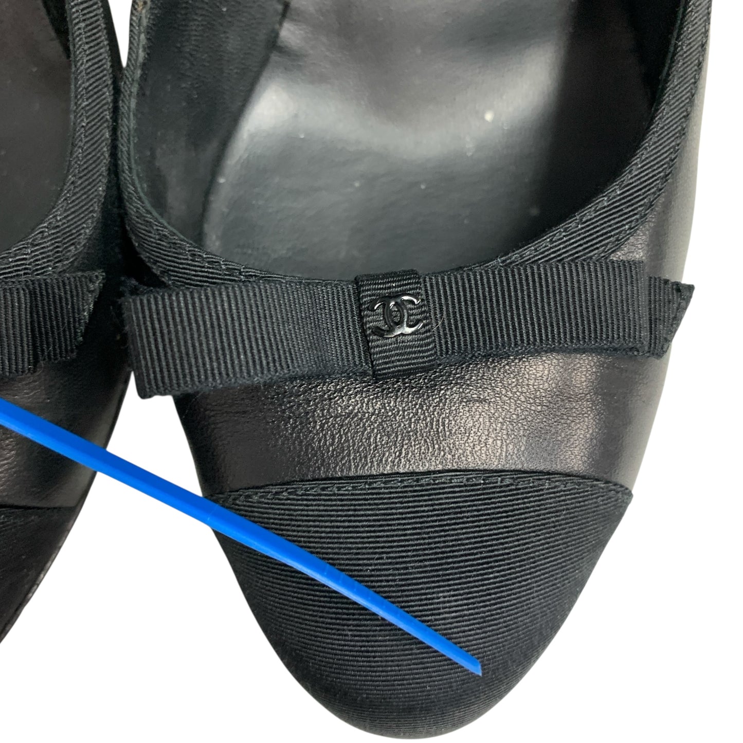 Shoes Luxury Designer By Chanel In Black, Size: 9